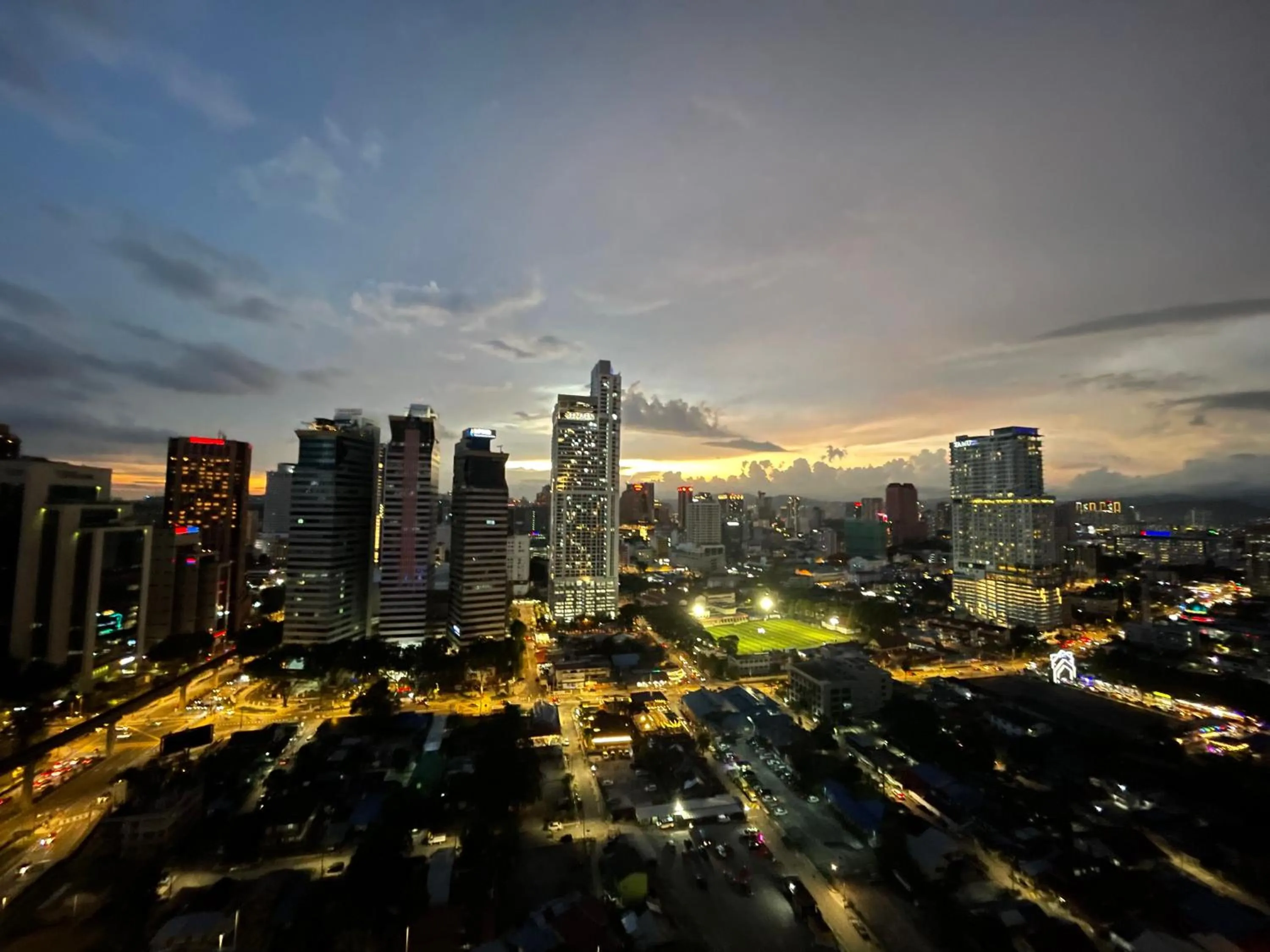 City view in Mercu Summer Suite KLCC by Minshuku