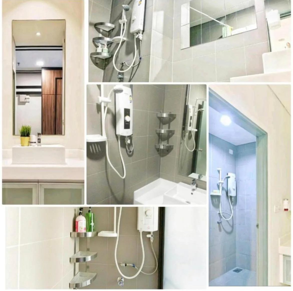 Shower in Mercu Summer Suite KLCC by Minshuku