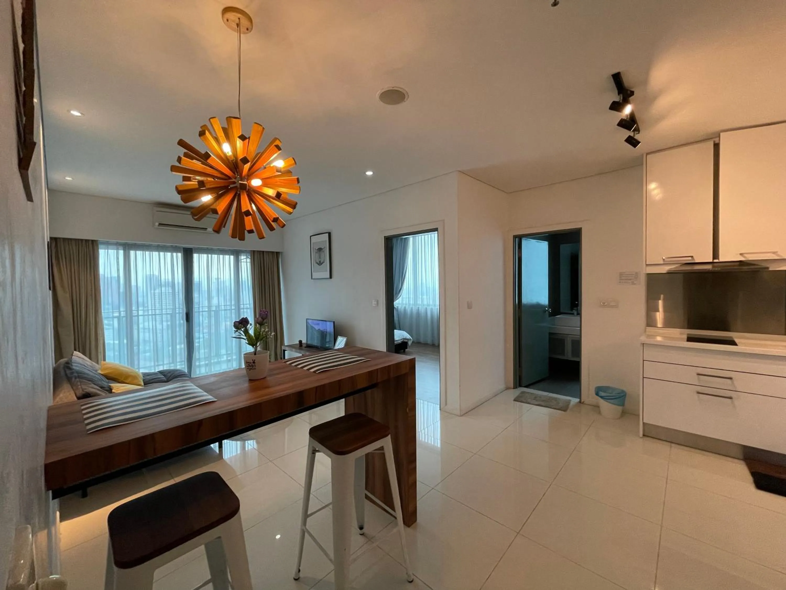 Living room in Mercu Summer Suite KLCC by Minshuku