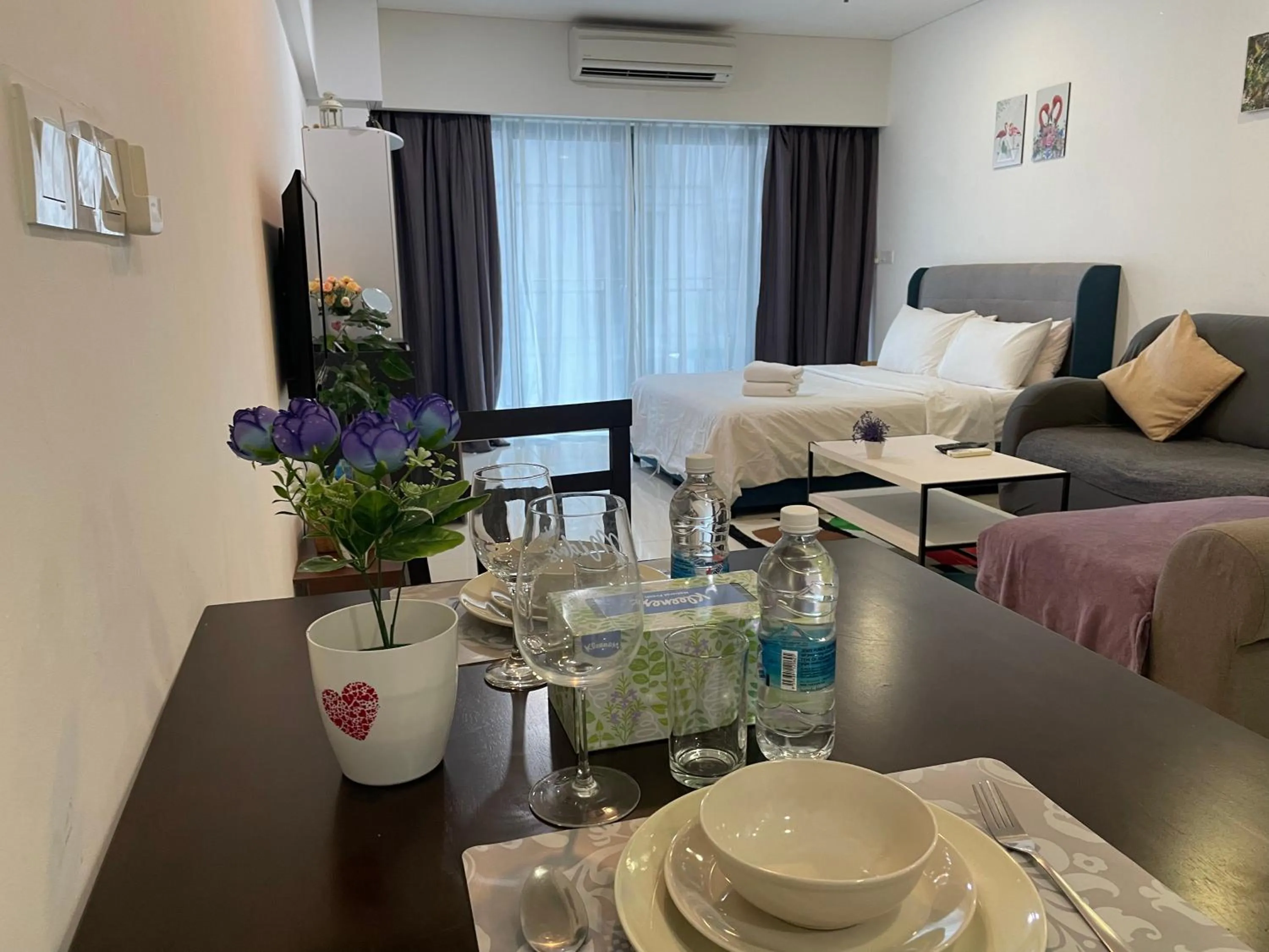 Food and drinks in Mercu Summer Suite KLCC by Minshuku