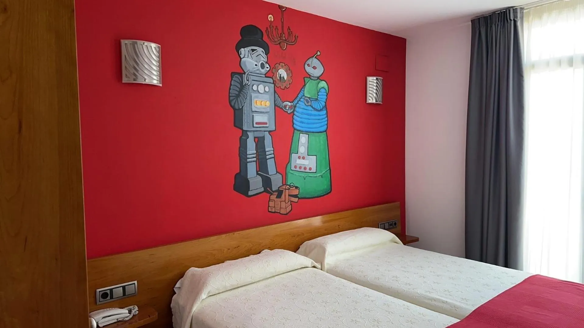 Bed in Hotel Plaza Inn