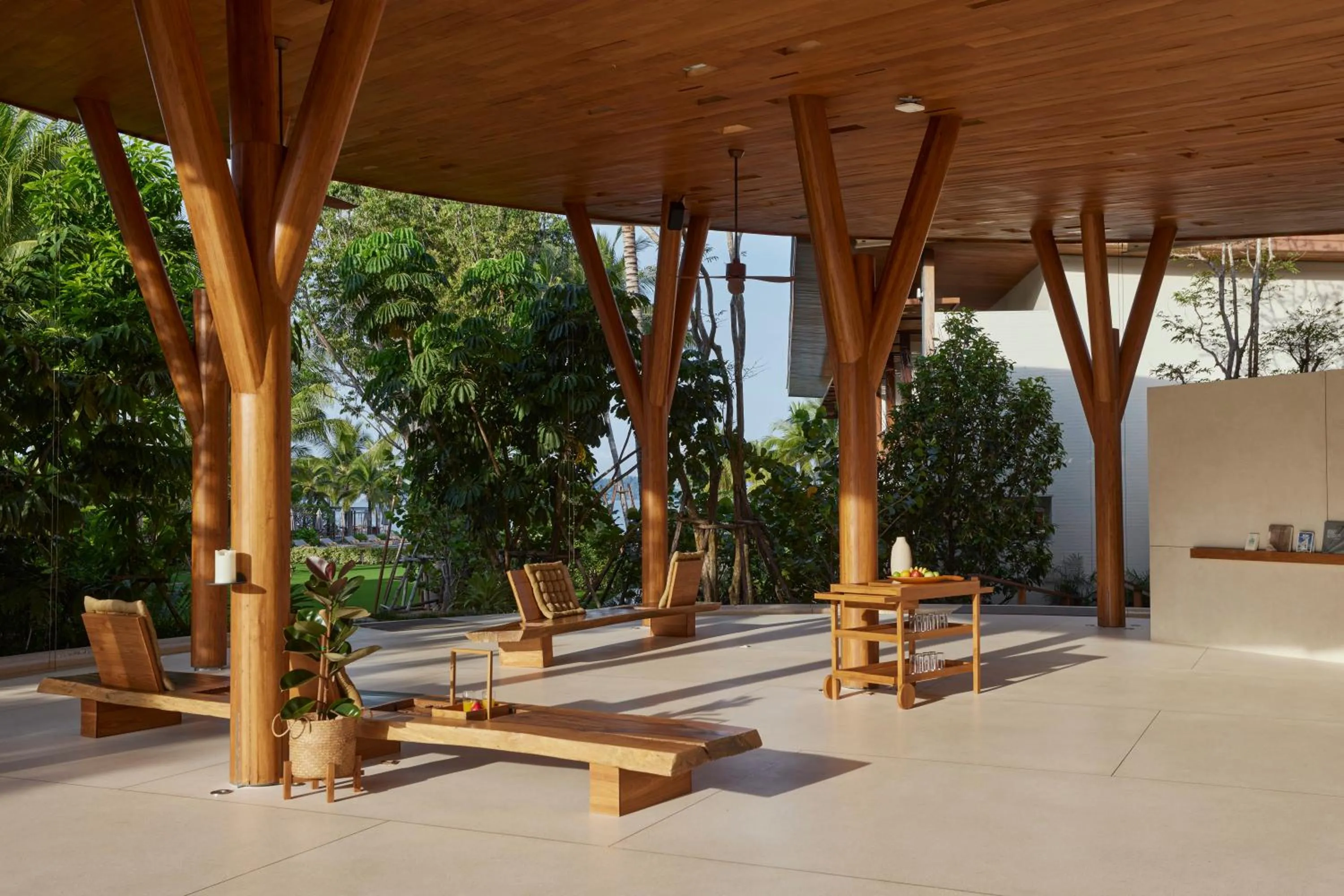 Lobby or reception in The Retreat Koh Chang, an SLH Hotel