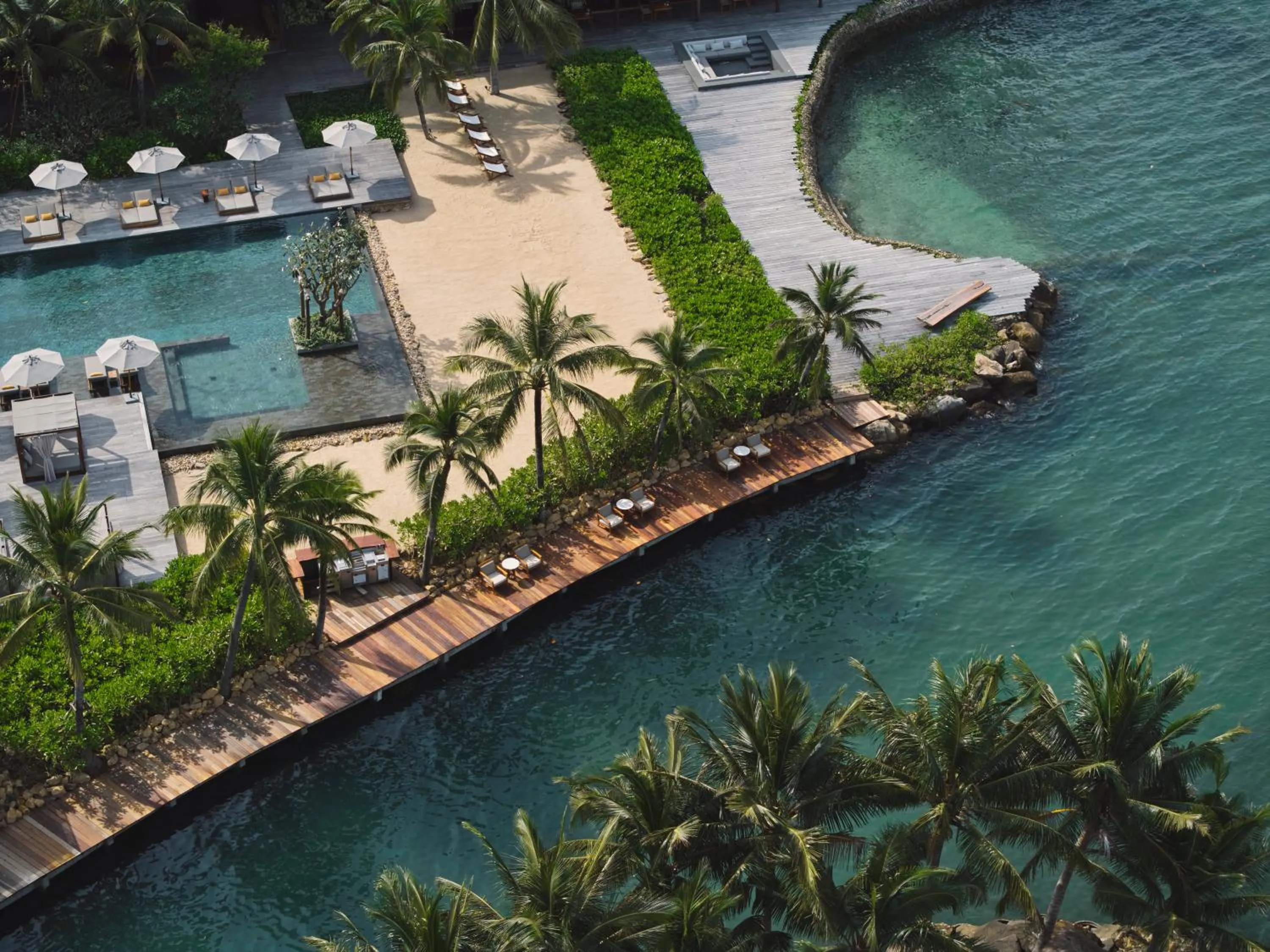 Bird's eye view in The Retreat Koh Chang, an SLH Hotel