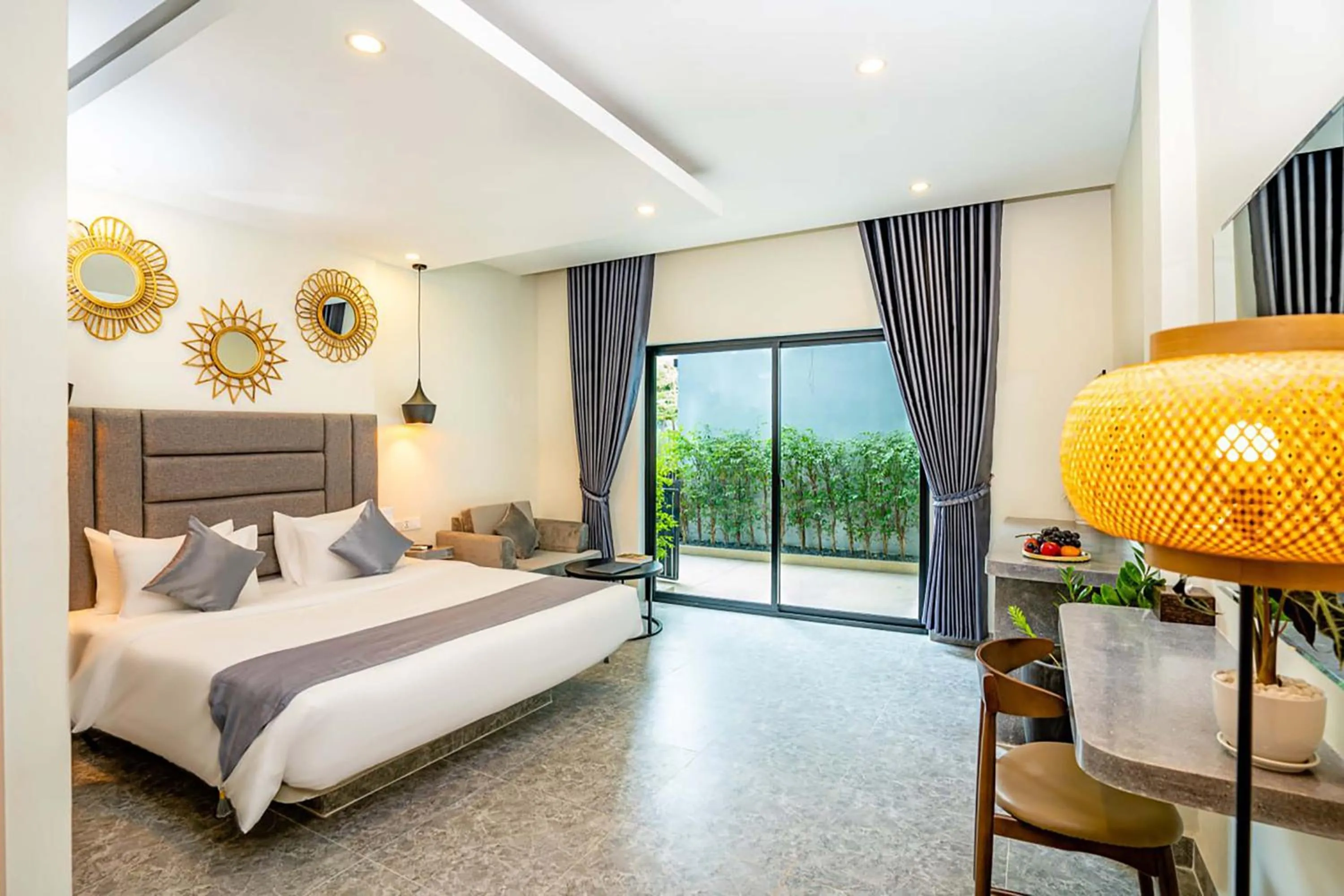 Bedroom, Bed in Rainforest Hotel by NSUN