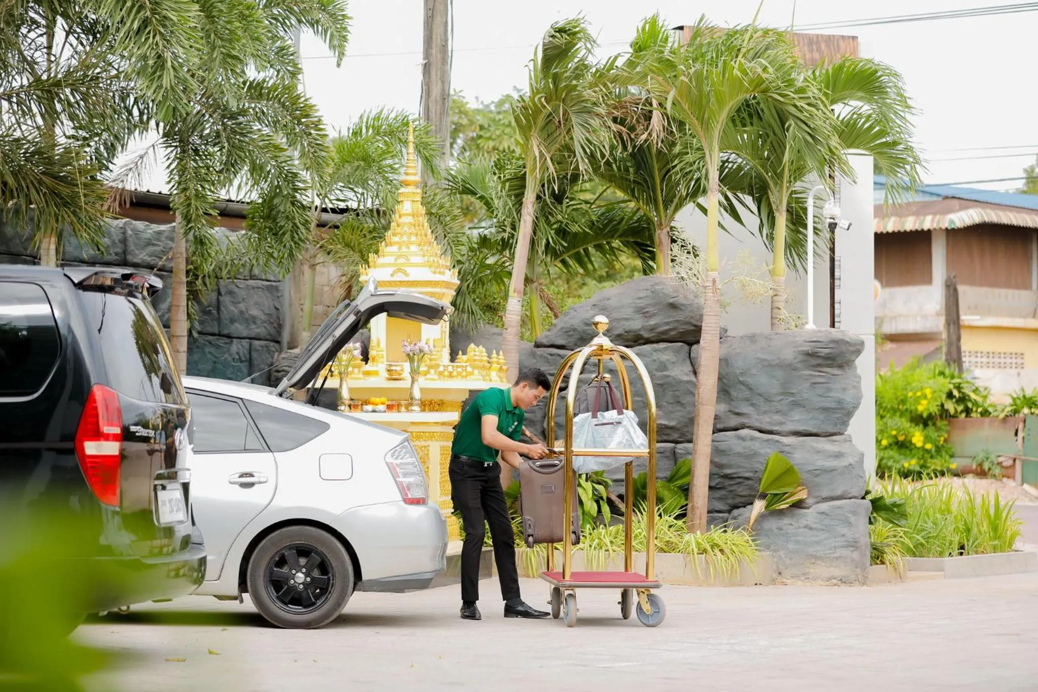 Staff in Rainforest Hotel by NSUN