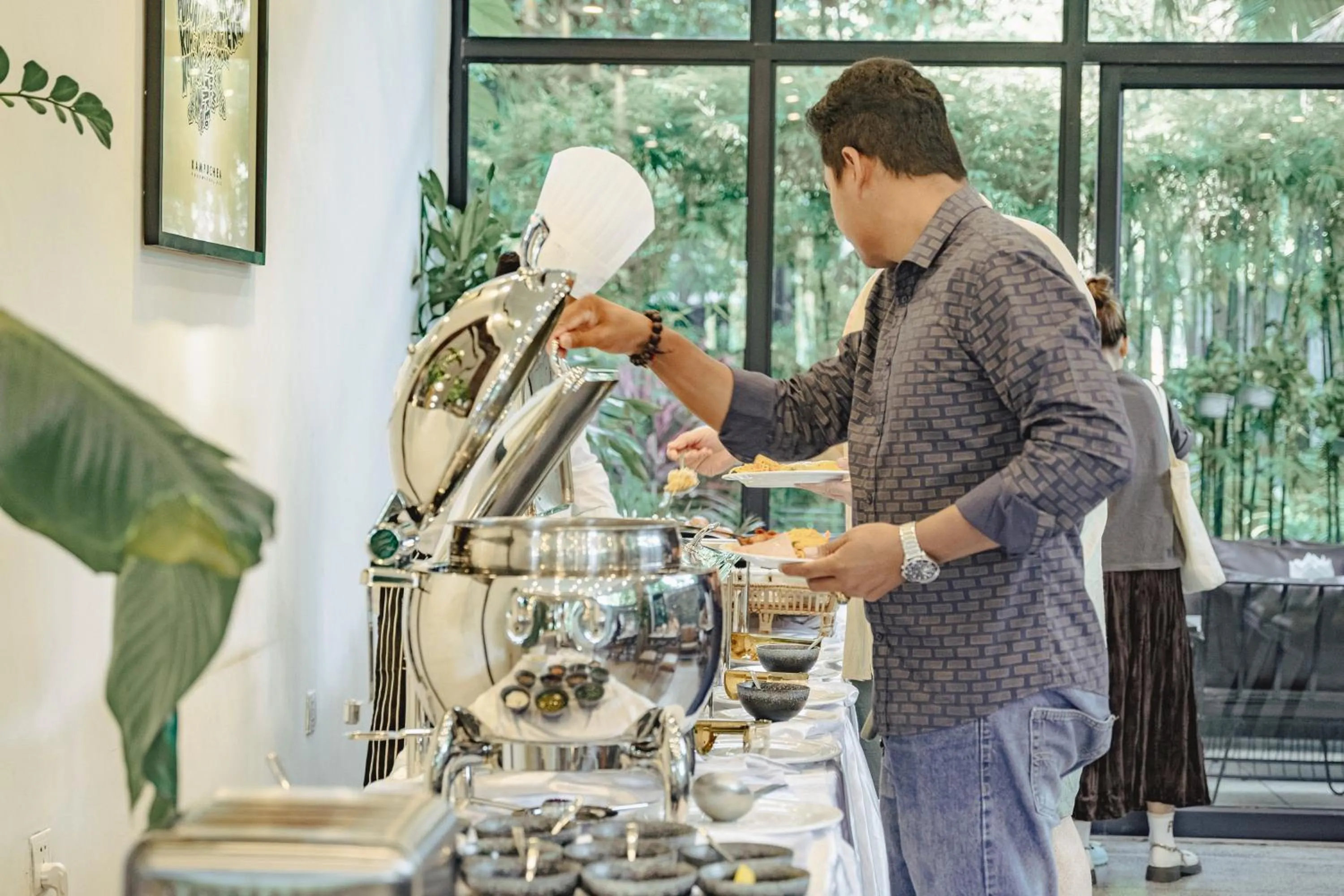 Buffet breakfast in Rainforest Hotel by NSUN