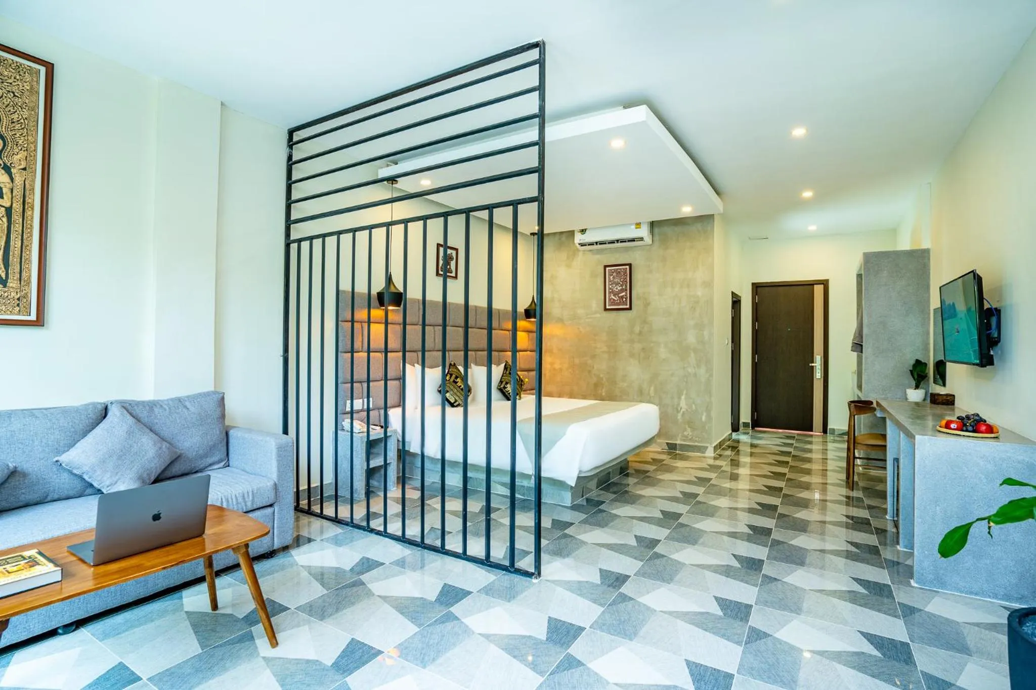 Photo of the whole room, Bed in Rainforest Hotel by NSUN