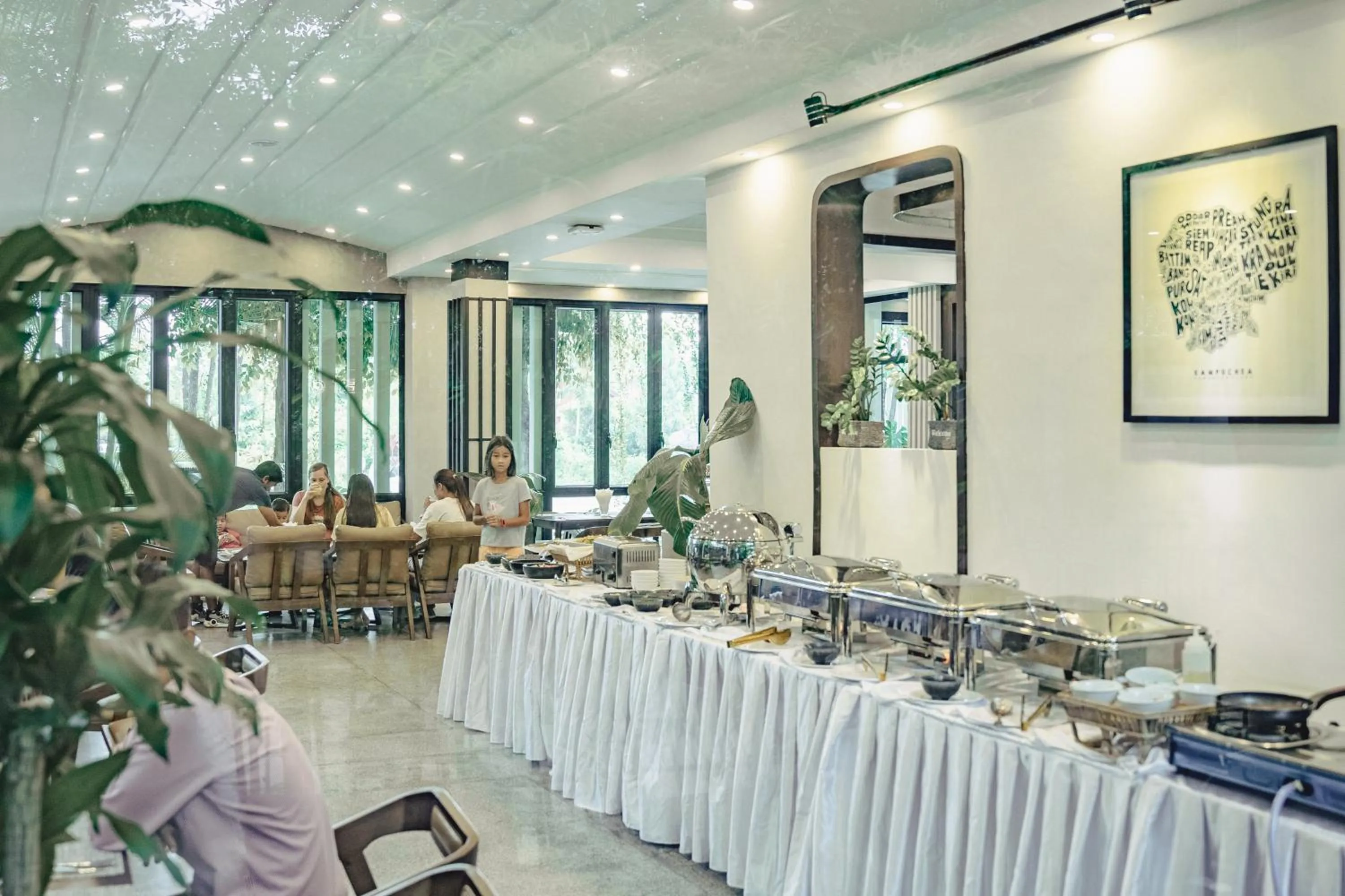 Buffet breakfast in Rainforest Hotel by NSUN