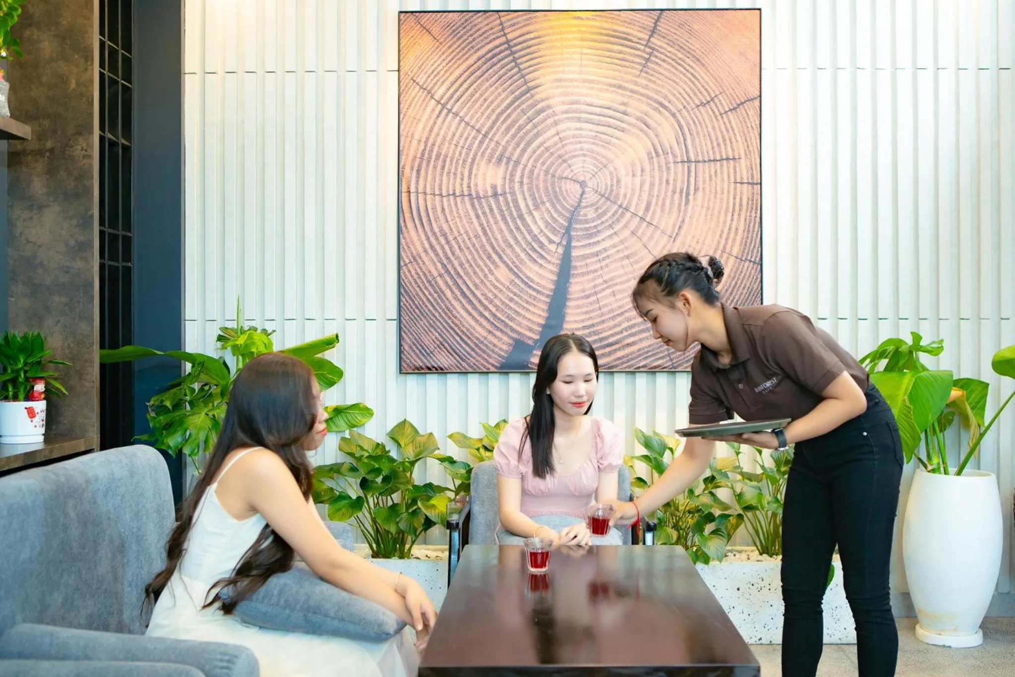 Lobby or reception in Rainforest Hotel by NSUN