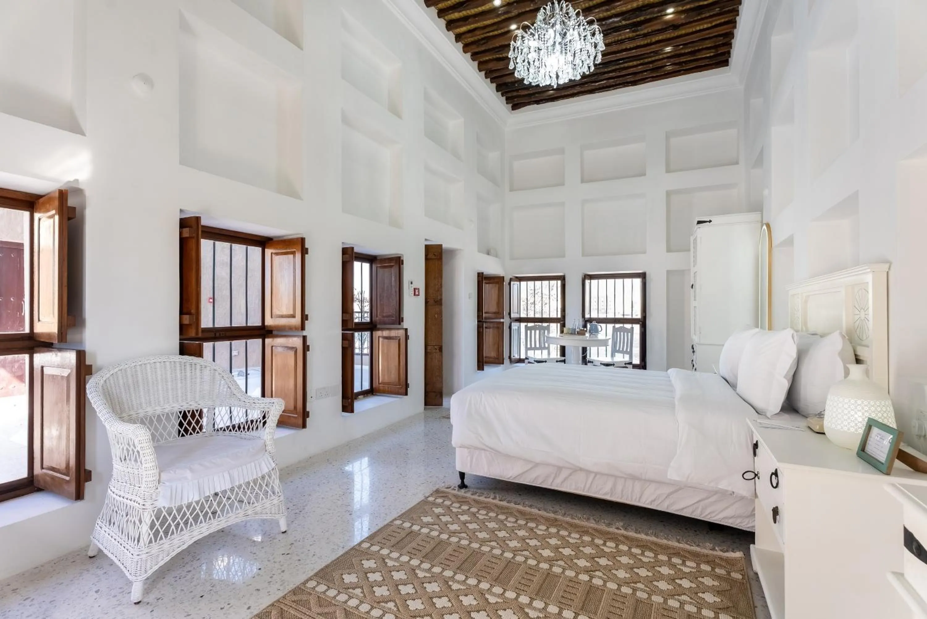 Bed in Arabian Boutique Hotel