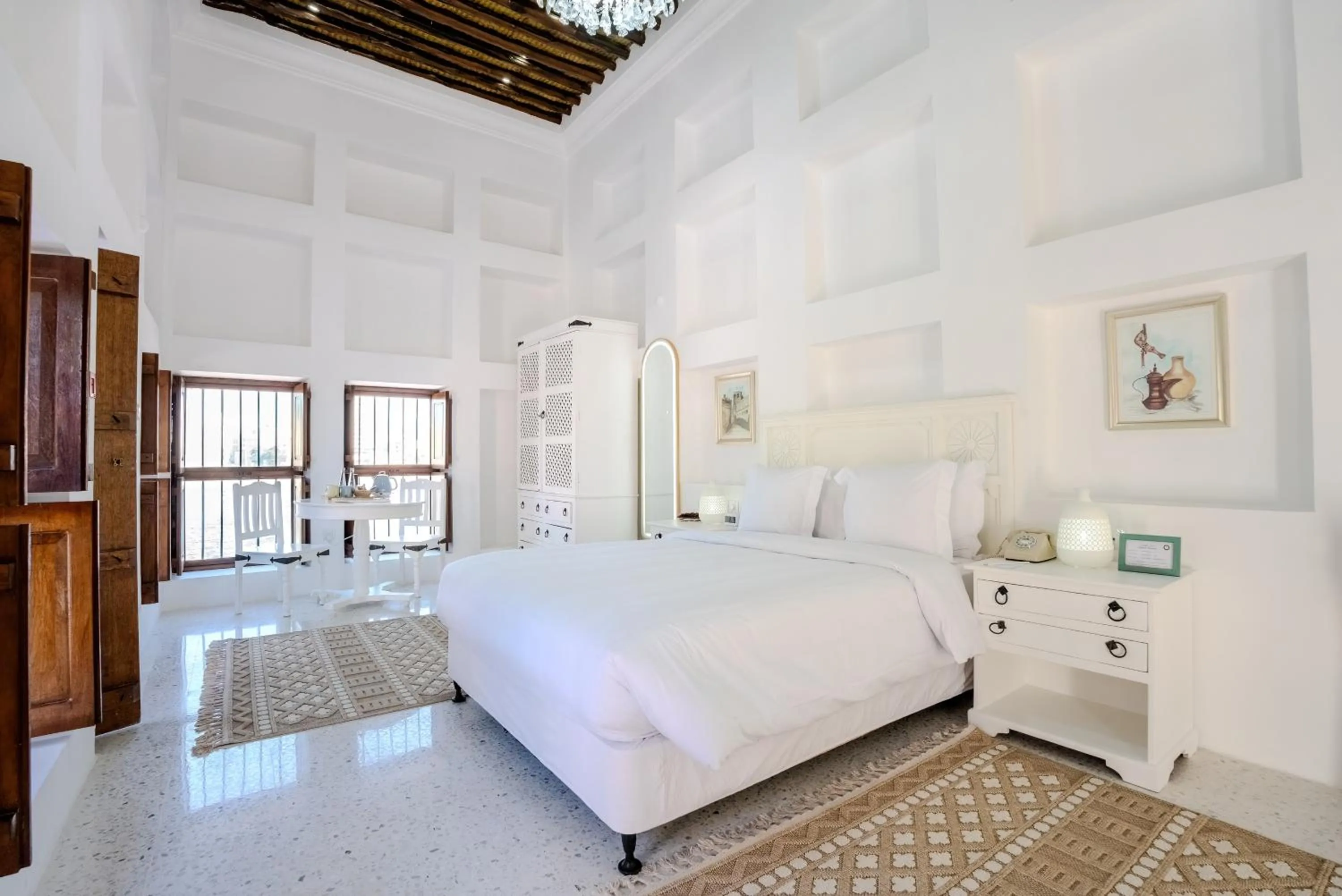 Bed in Arabian Boutique Hotel