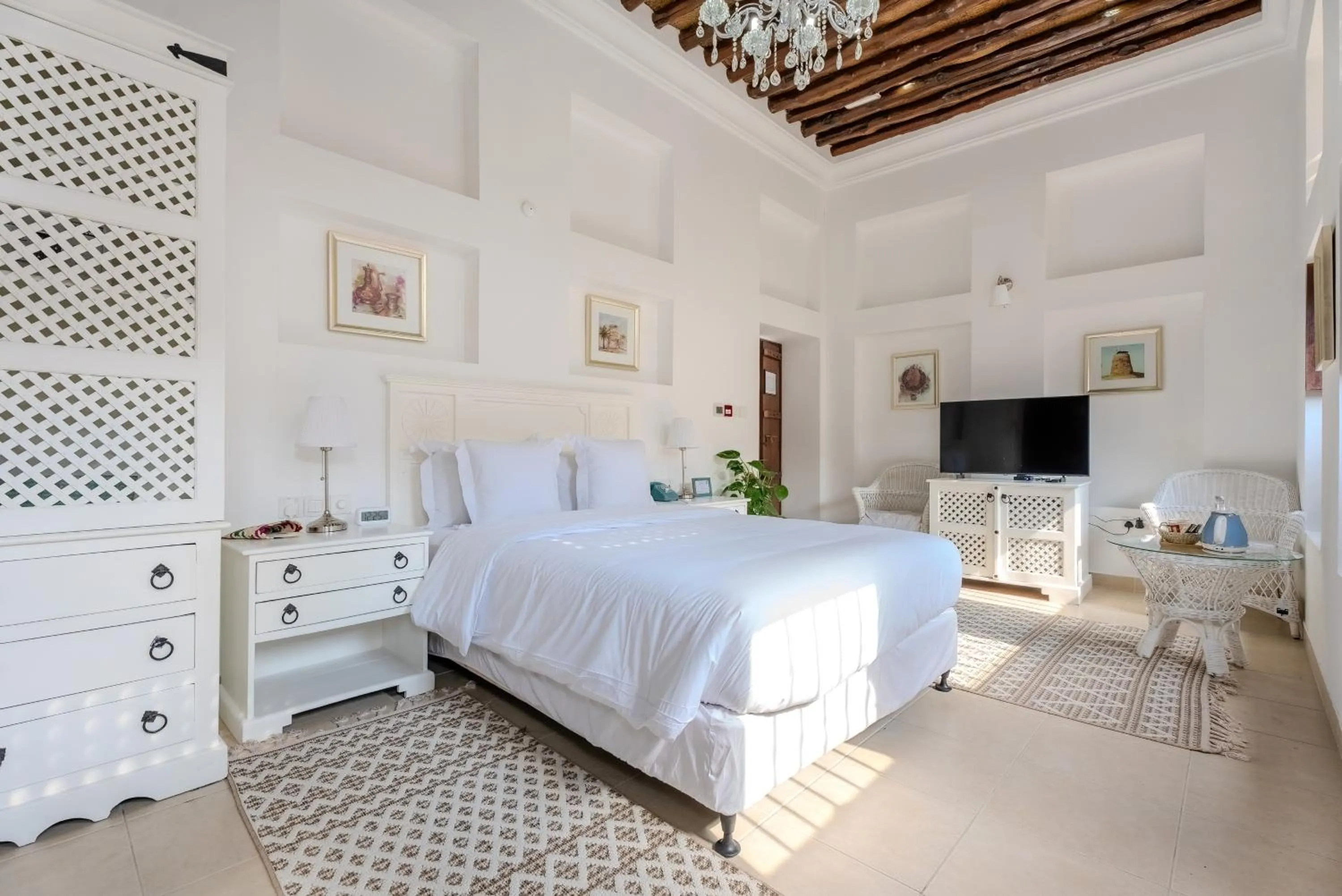 Bed in Arabian Boutique Hotel