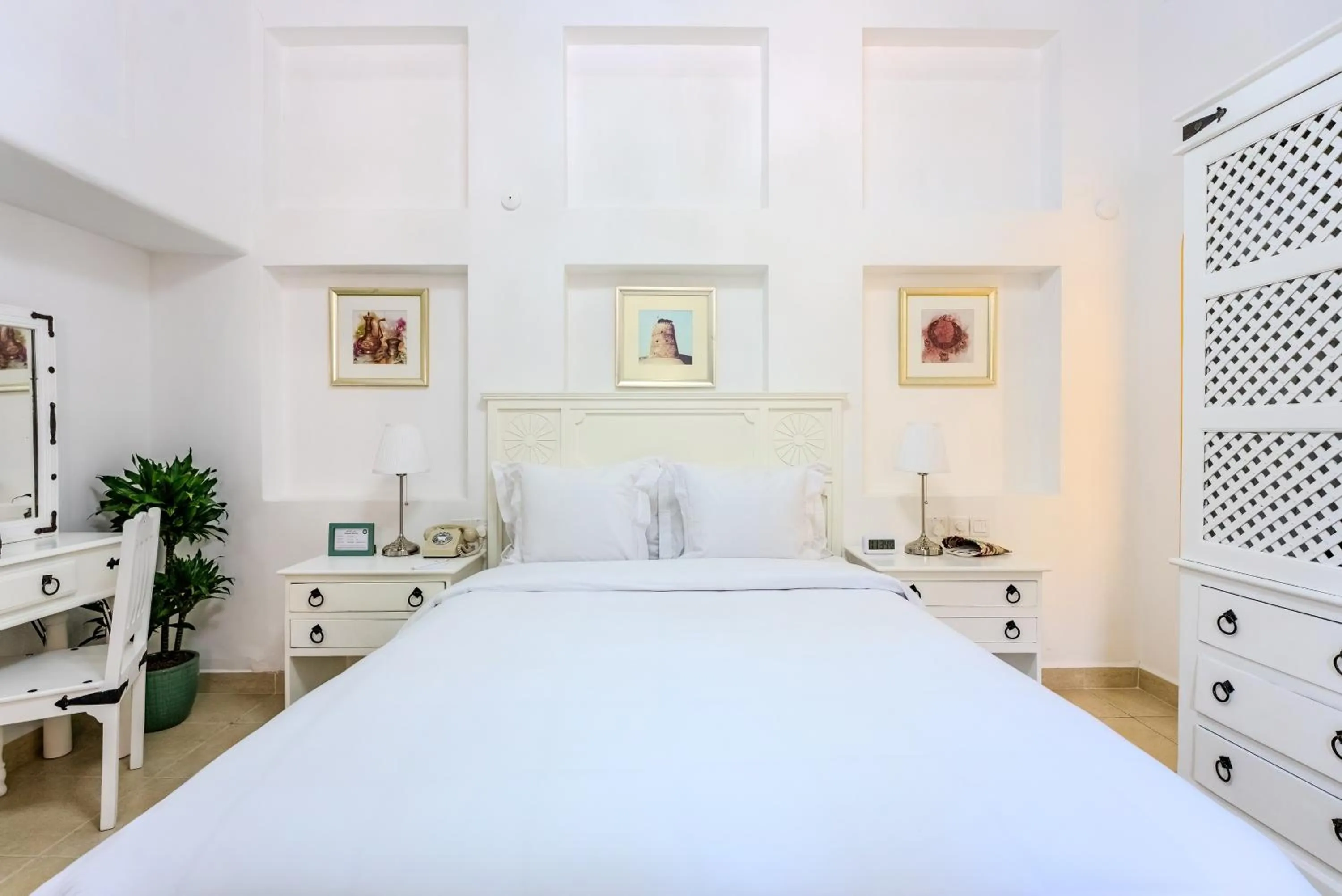 Bed in Arabian Boutique Hotel