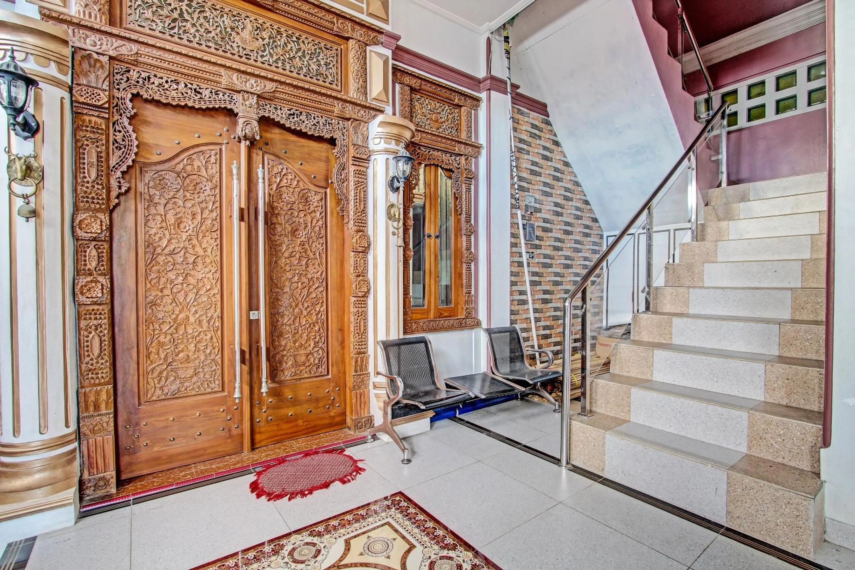 Lobby or reception in Hotel O Amole Homestay Syariah