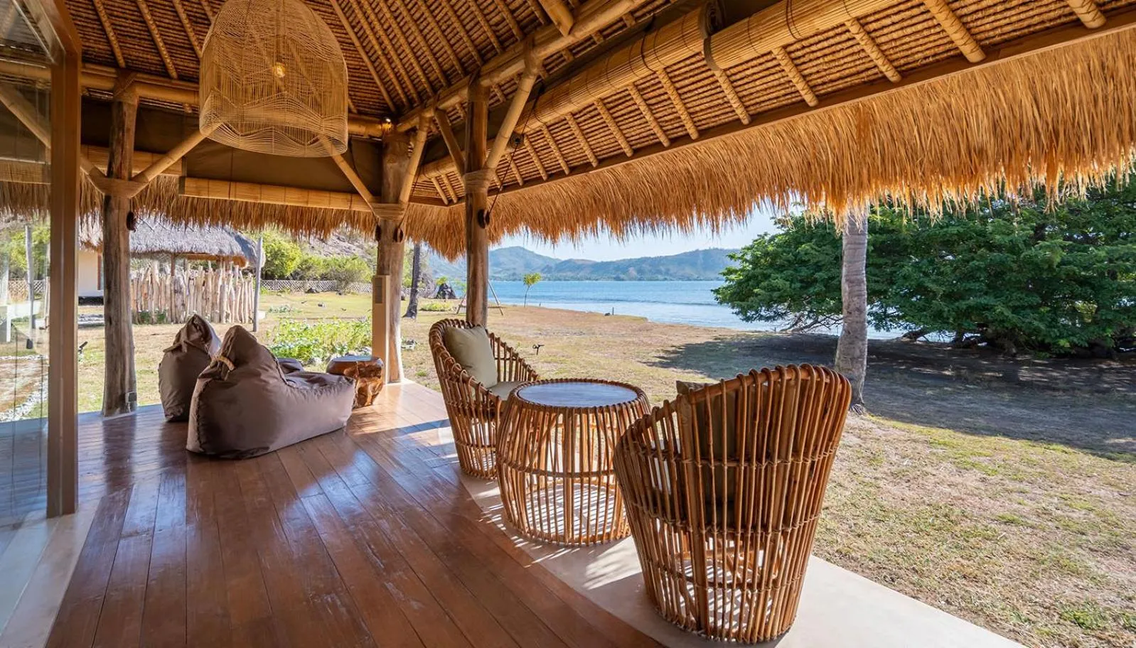 Balcony/Terrace in Bleu MATHIS Gili Asahan