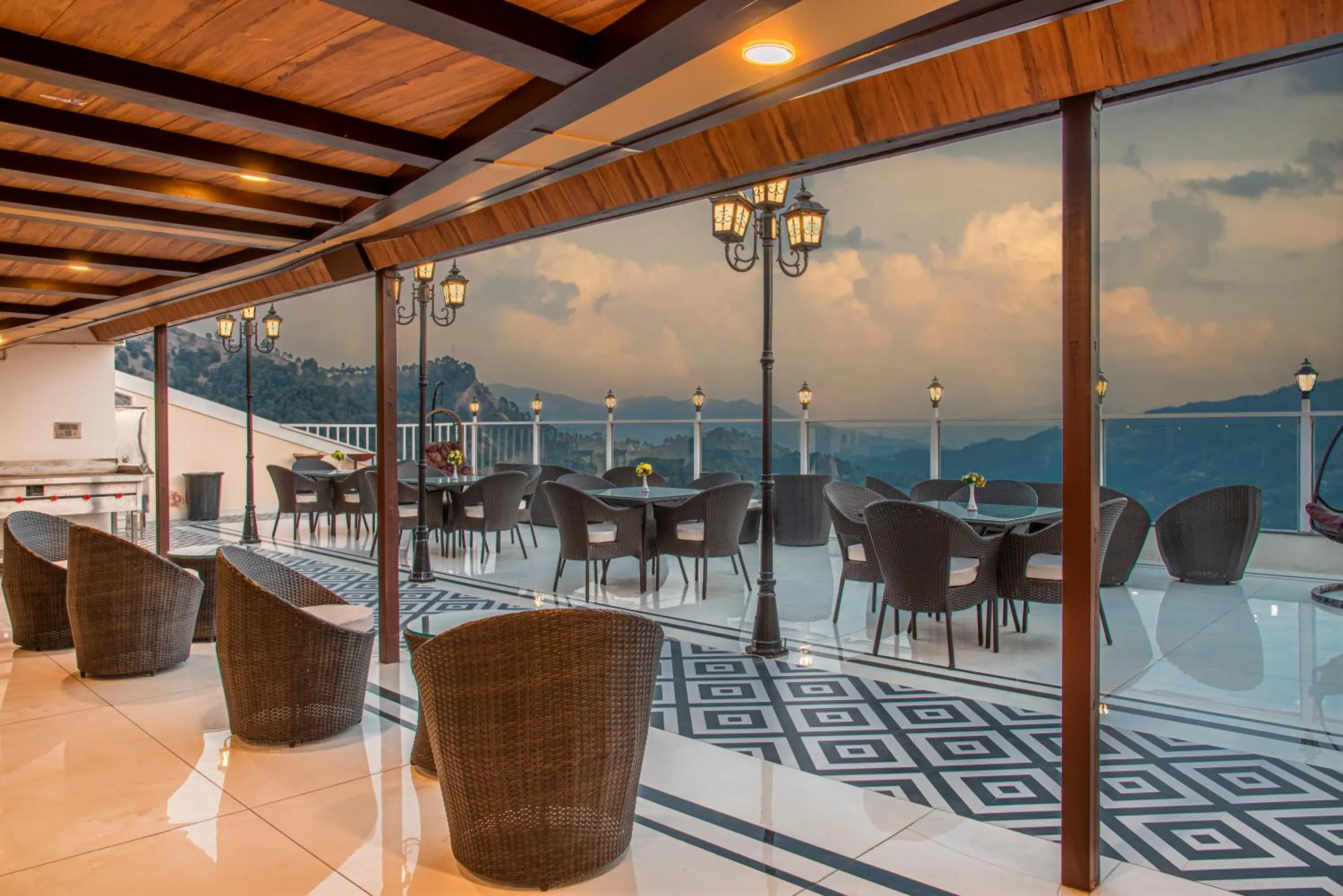 Balcony/Terrace in AnantVilas Shimla Hills