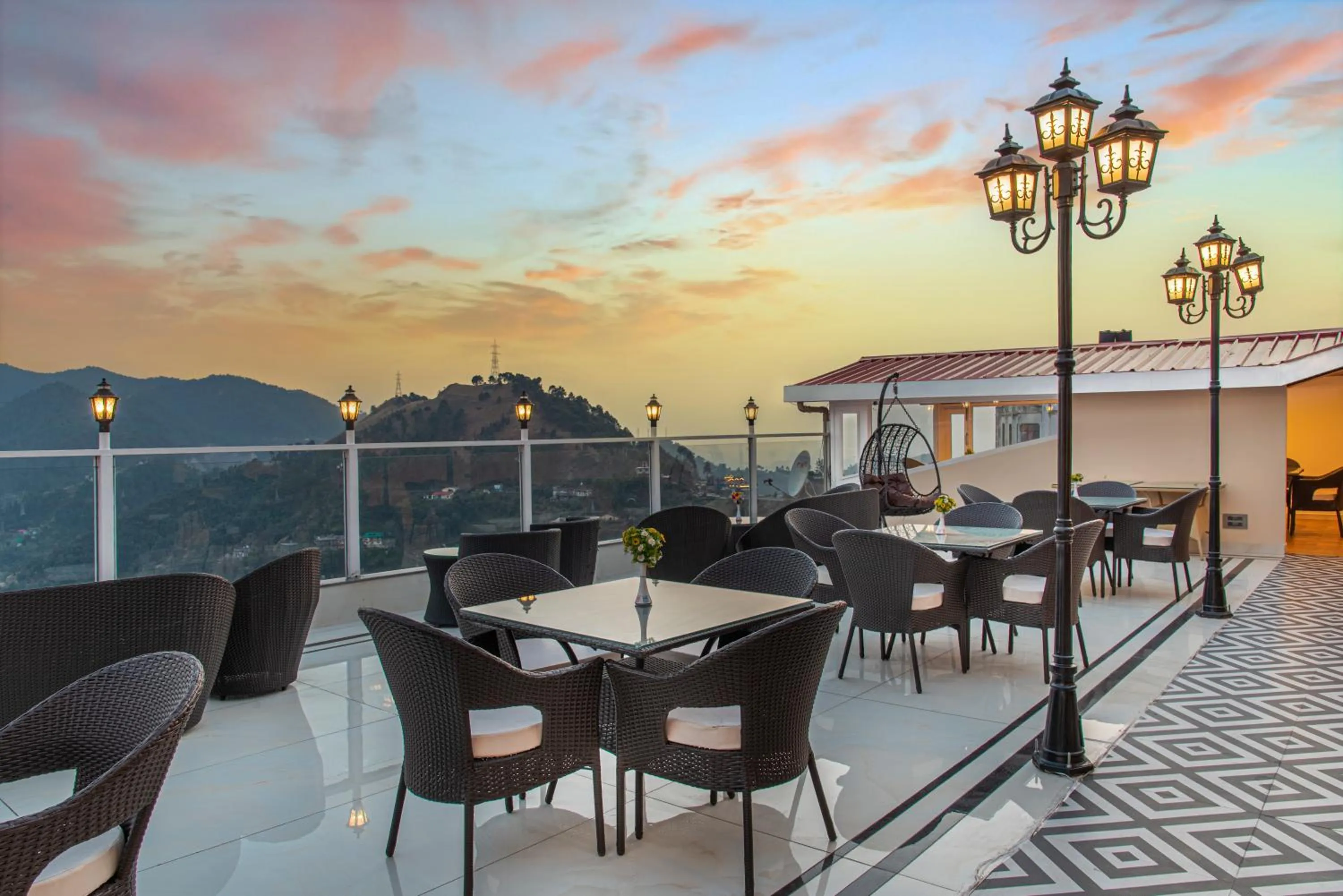 Balcony/Terrace in AnantVilas Shimla Hills