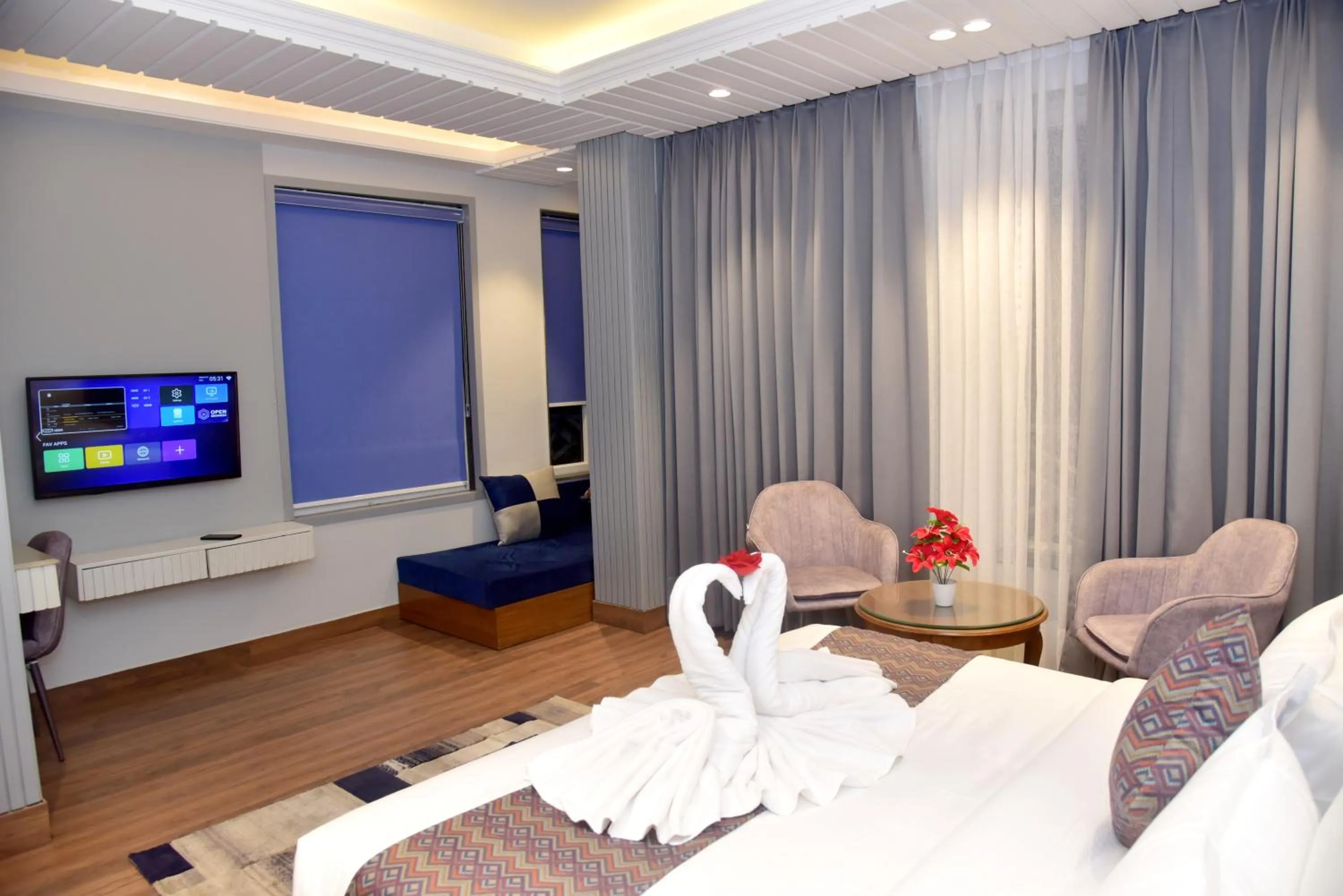 TV and multimedia, Bed in AnantVilas Shimla Hills