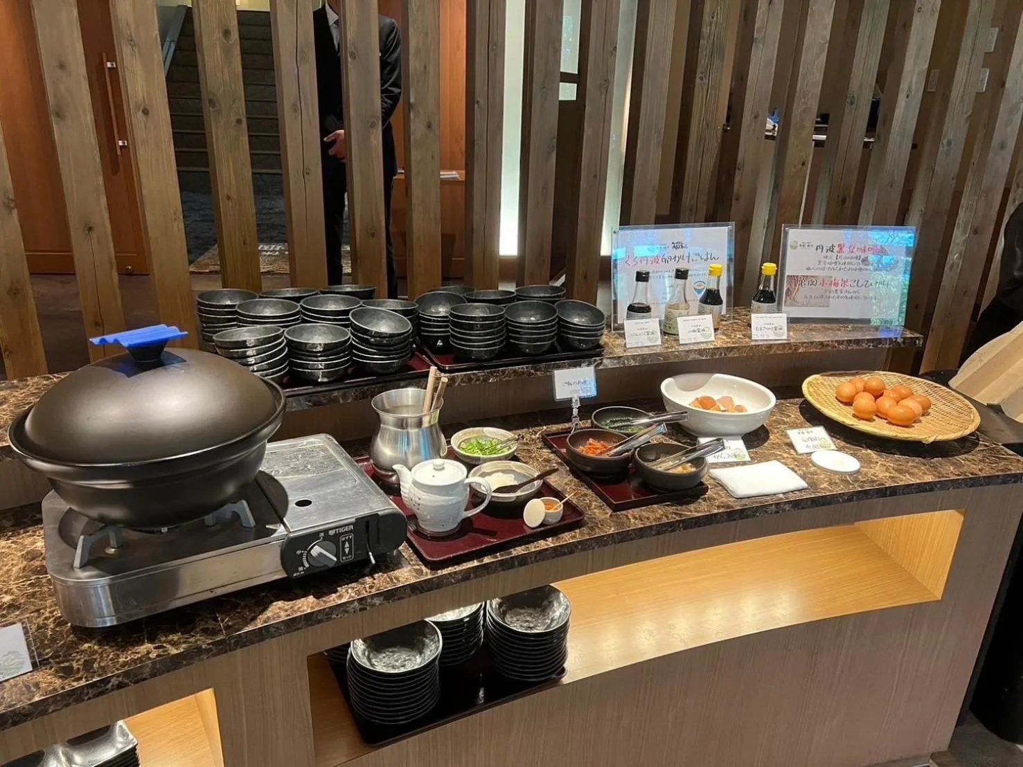 Breakfast in glampark Keburikawa Kyoto