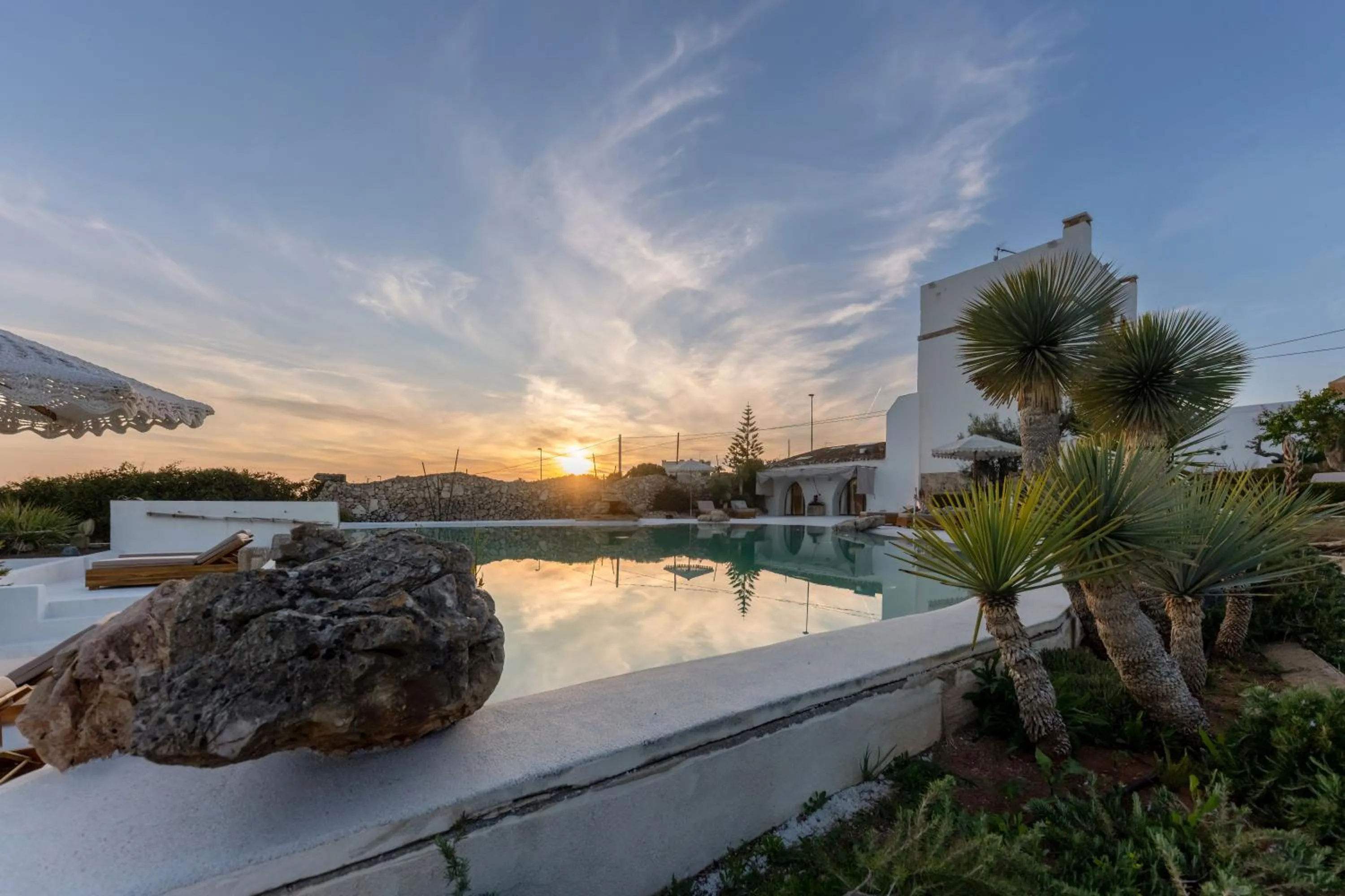 Natural landscape in Masseria Samenti