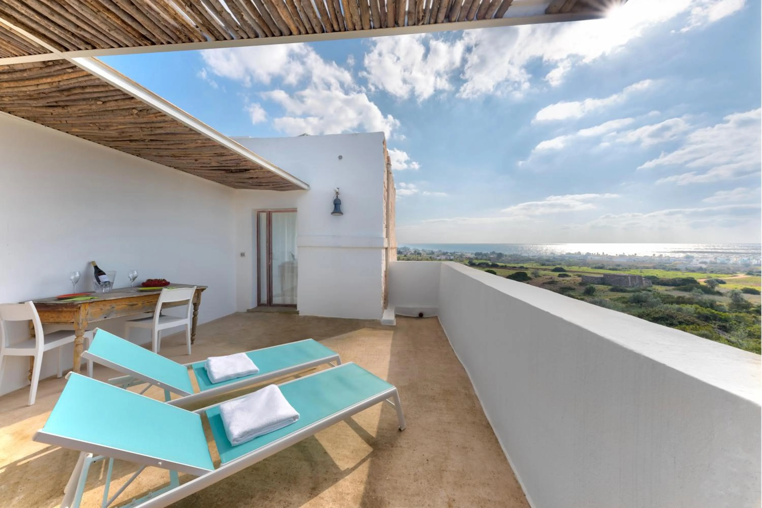 Natural landscape in Masseria Samenti