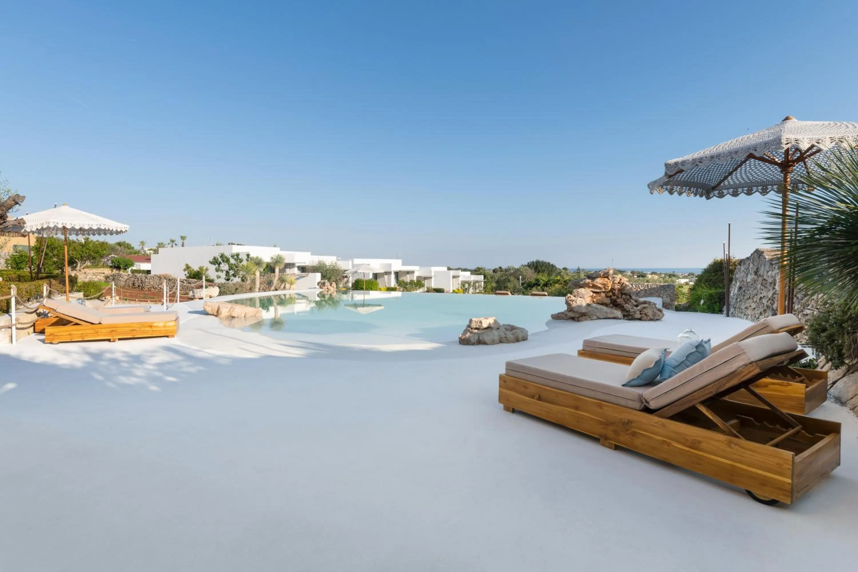 Natural landscape in Masseria Samenti