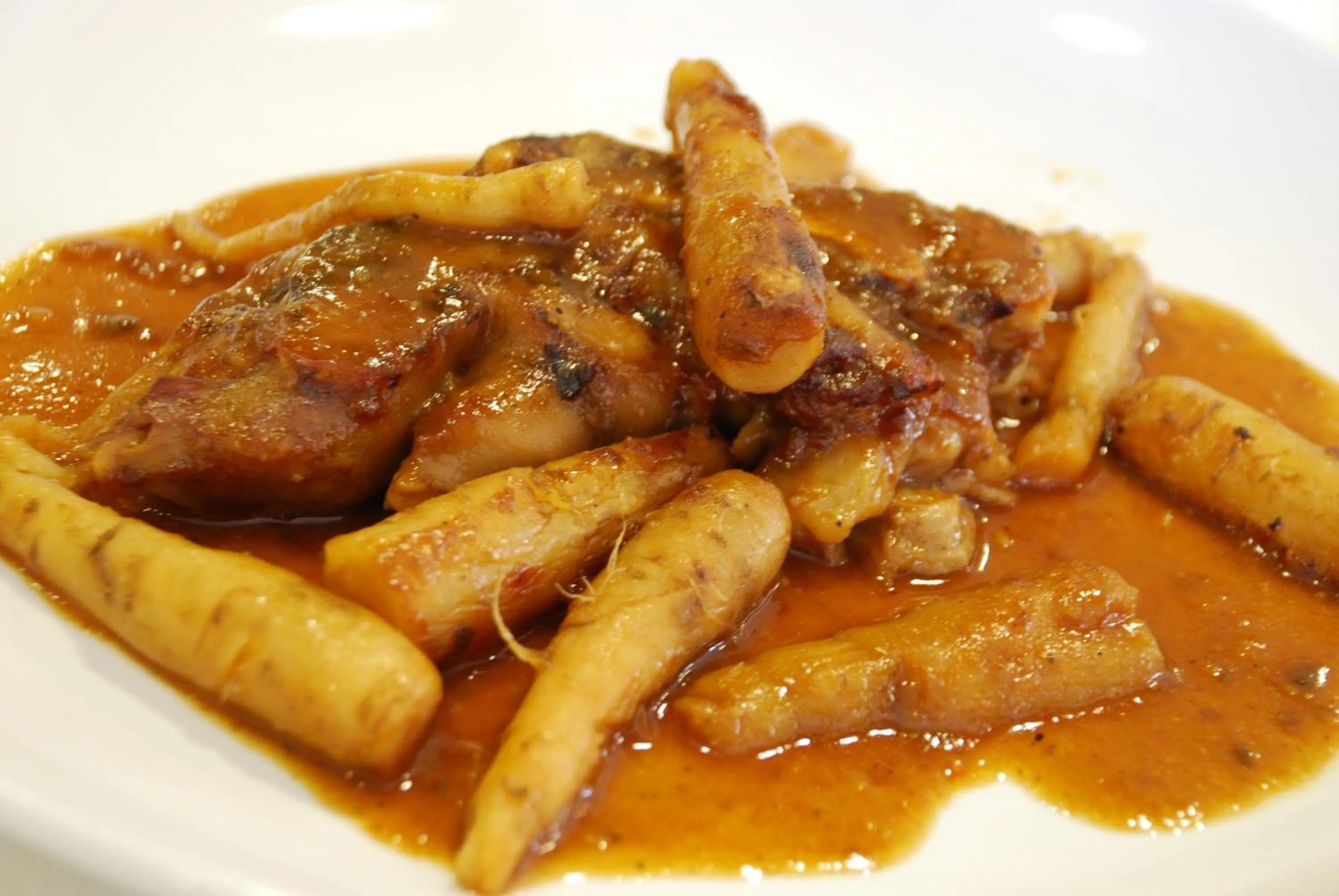 Food close-up in Hotel Pinxo