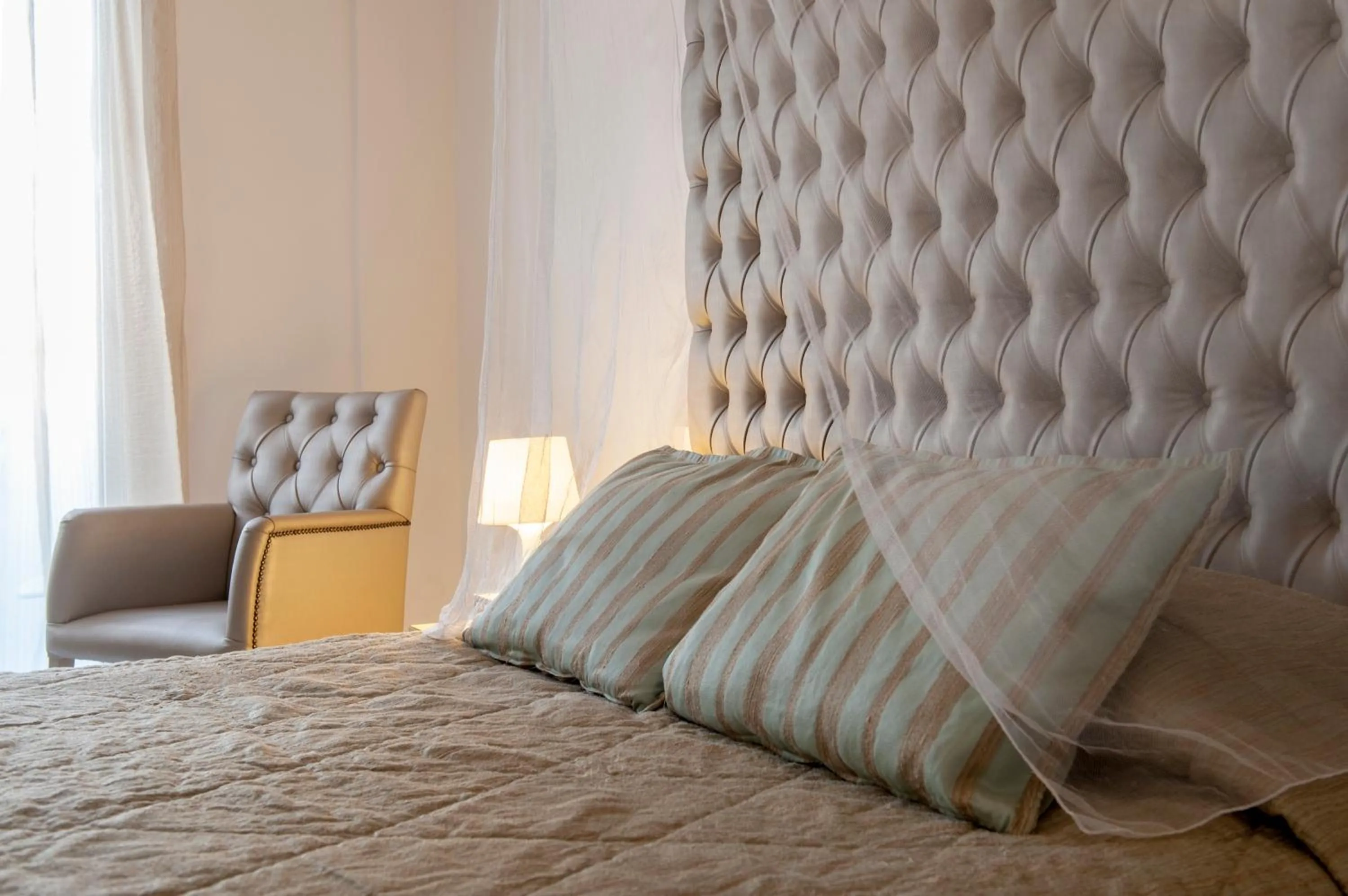 Bed in Daedalus Hotel