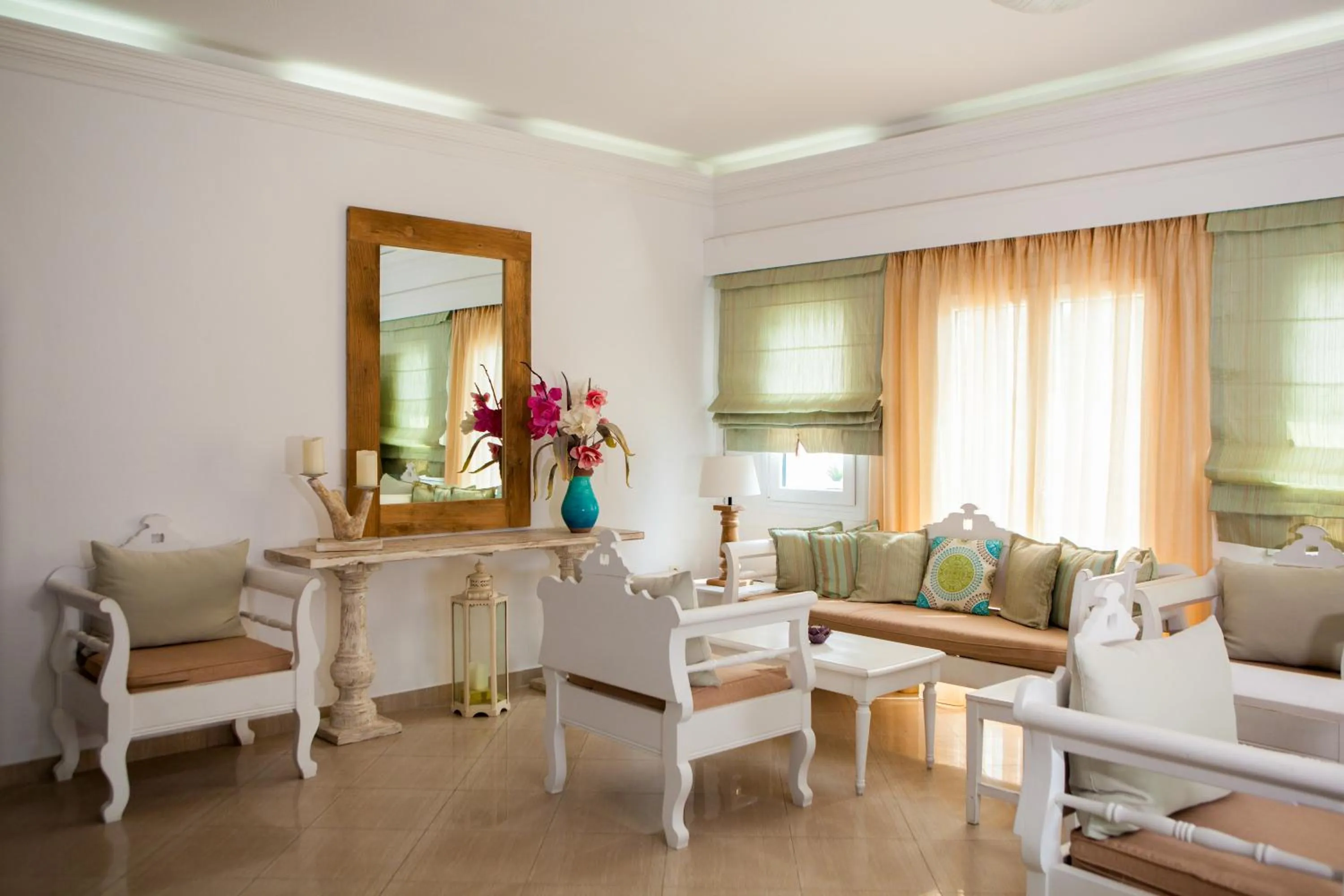 Lobby or reception in Daedalus Hotel