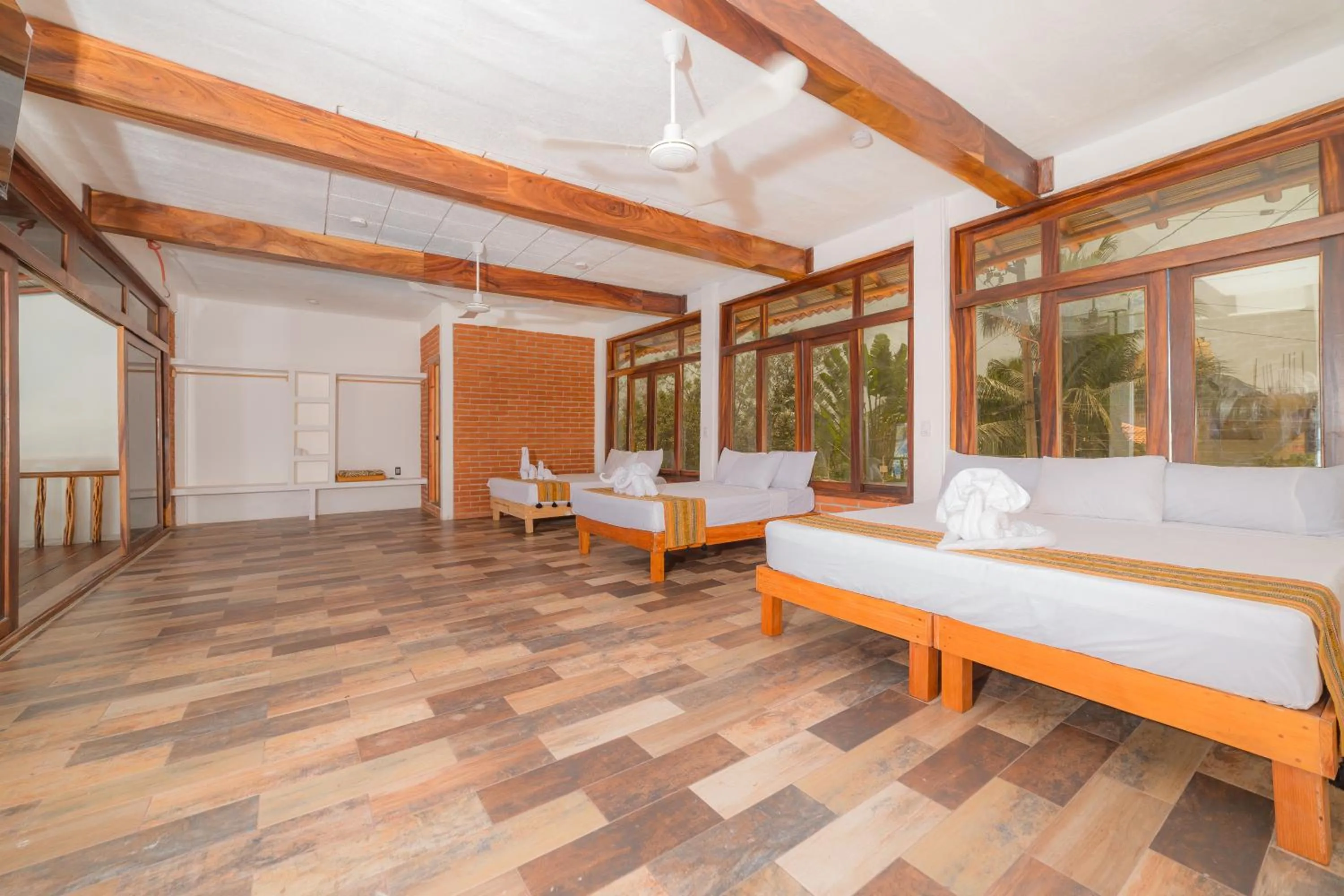 Bed in Hotel Axolotl