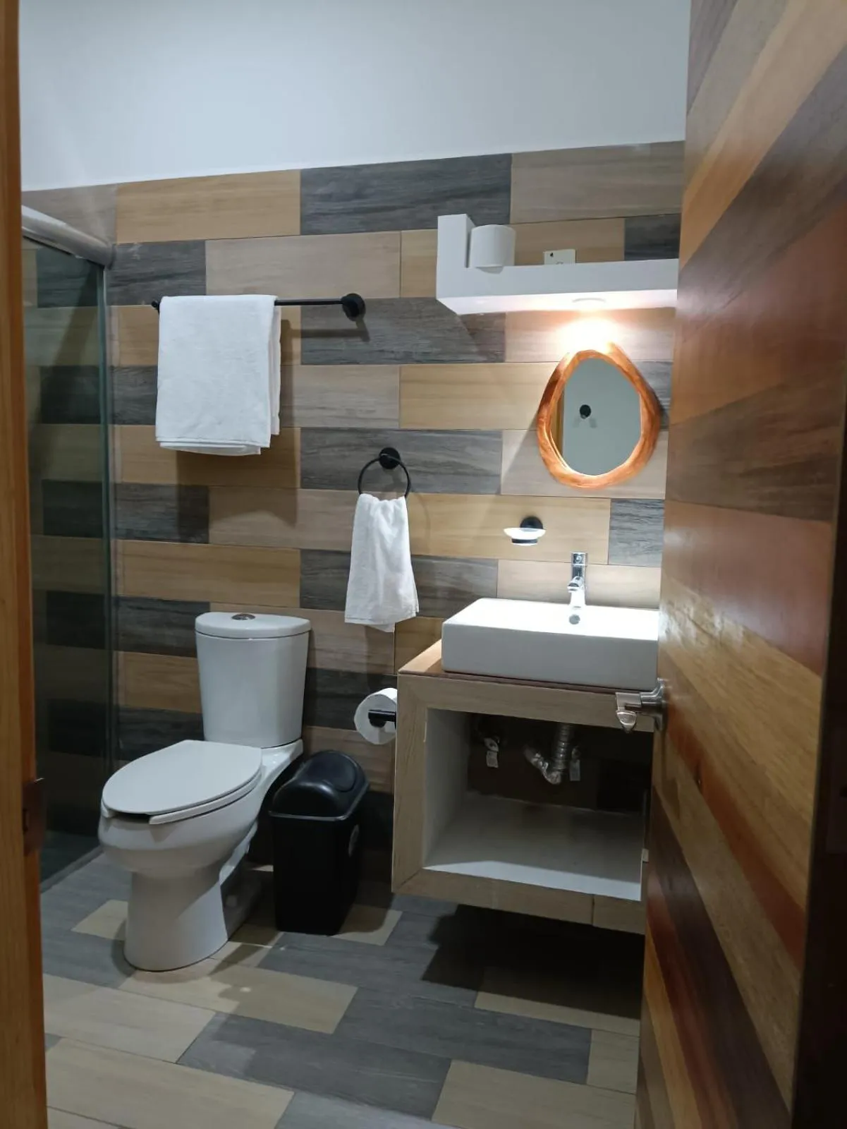 Bathroom in Hotel Axolotl