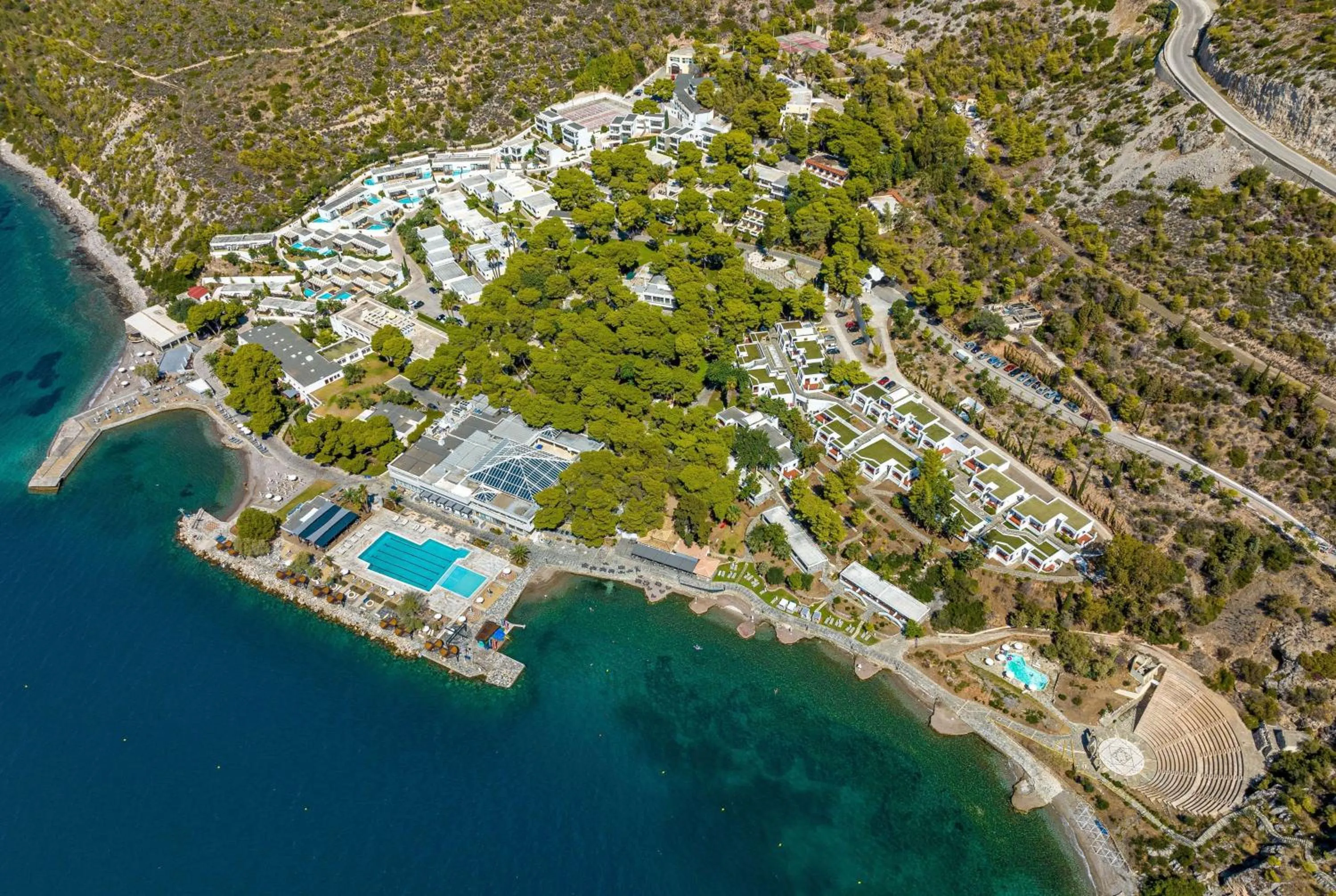 Property building in Wyndham Loutraki Poseidon Resort