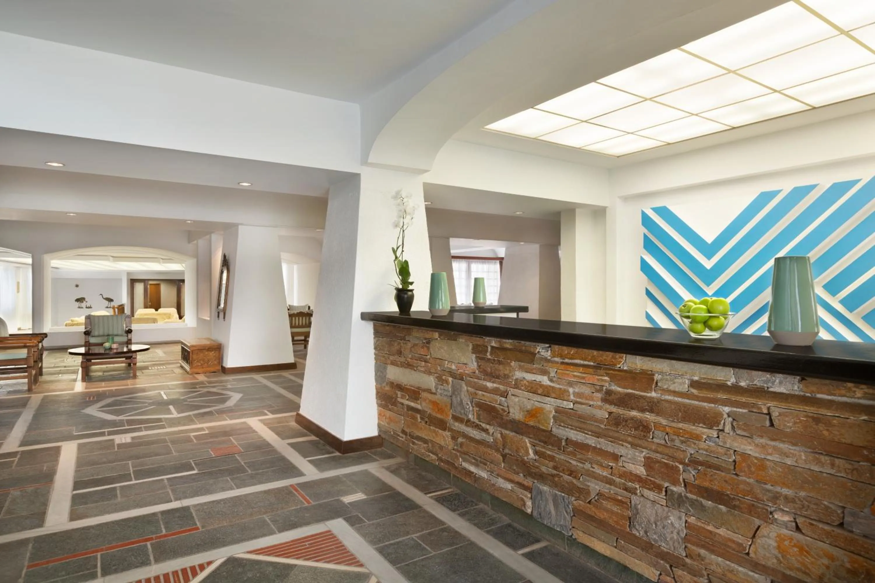 Lobby or reception in Wyndham Loutraki Poseidon Resort