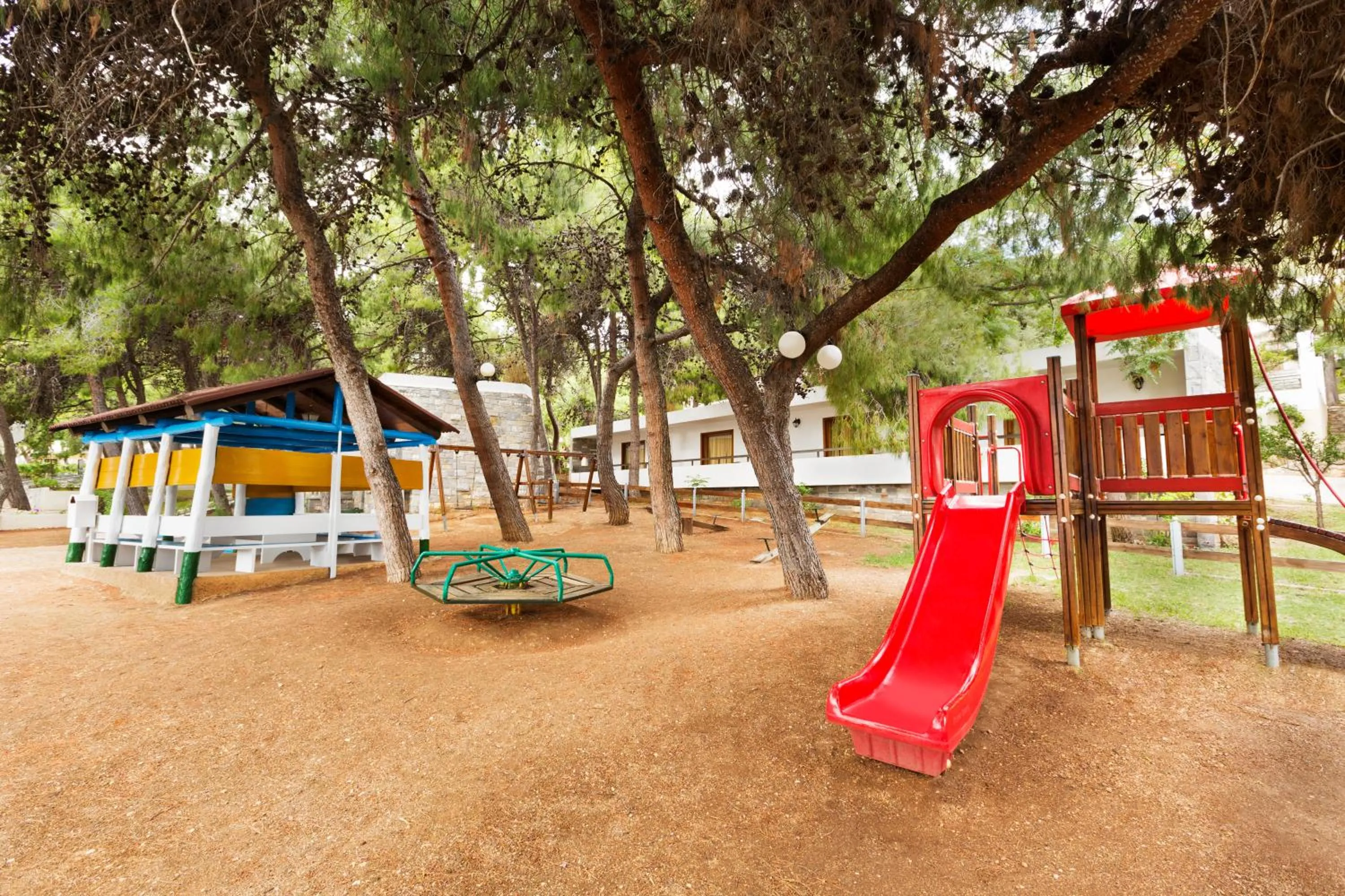 Children play ground in Wyndham Loutraki Poseidon Resort