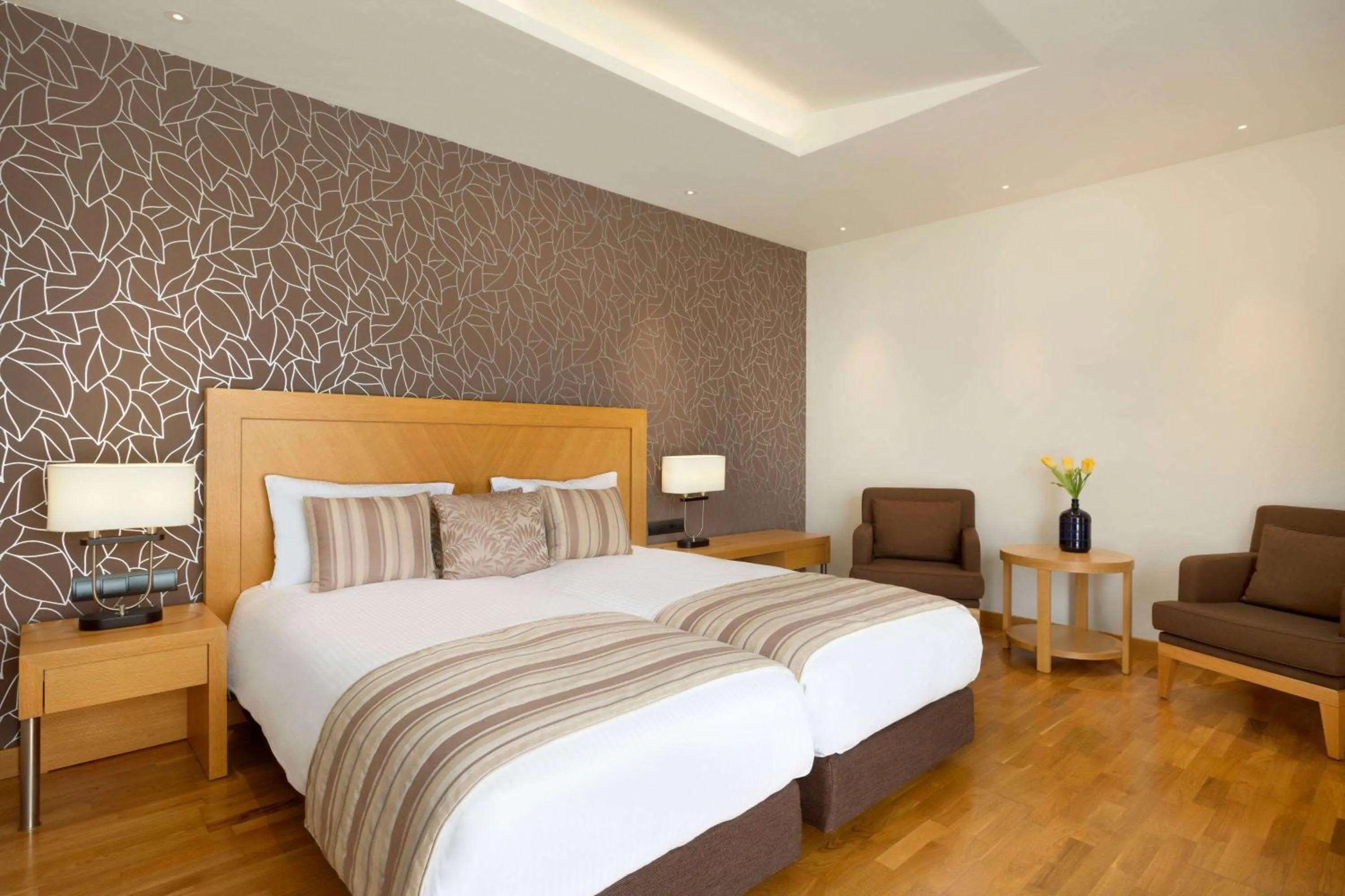 Bed in Wyndham Loutraki Poseidon Resort