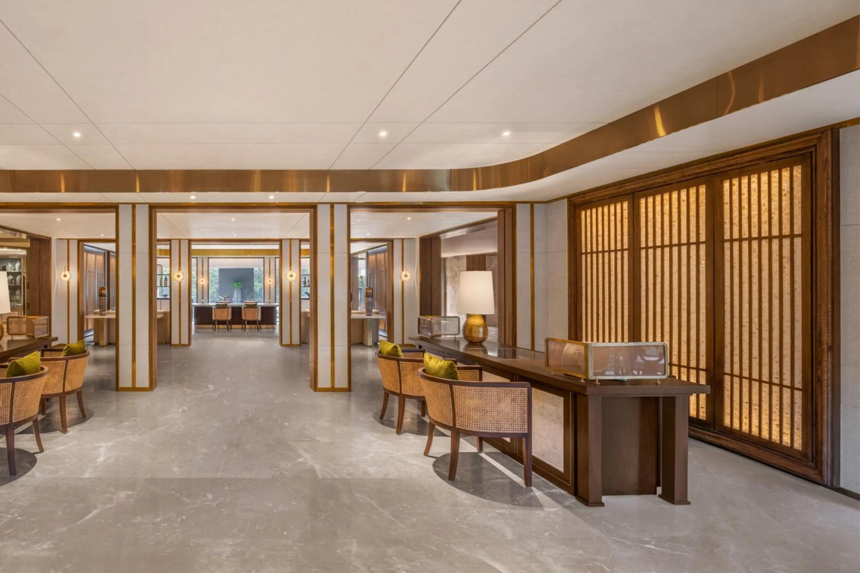 Lobby or reception in JW Marriott Goa