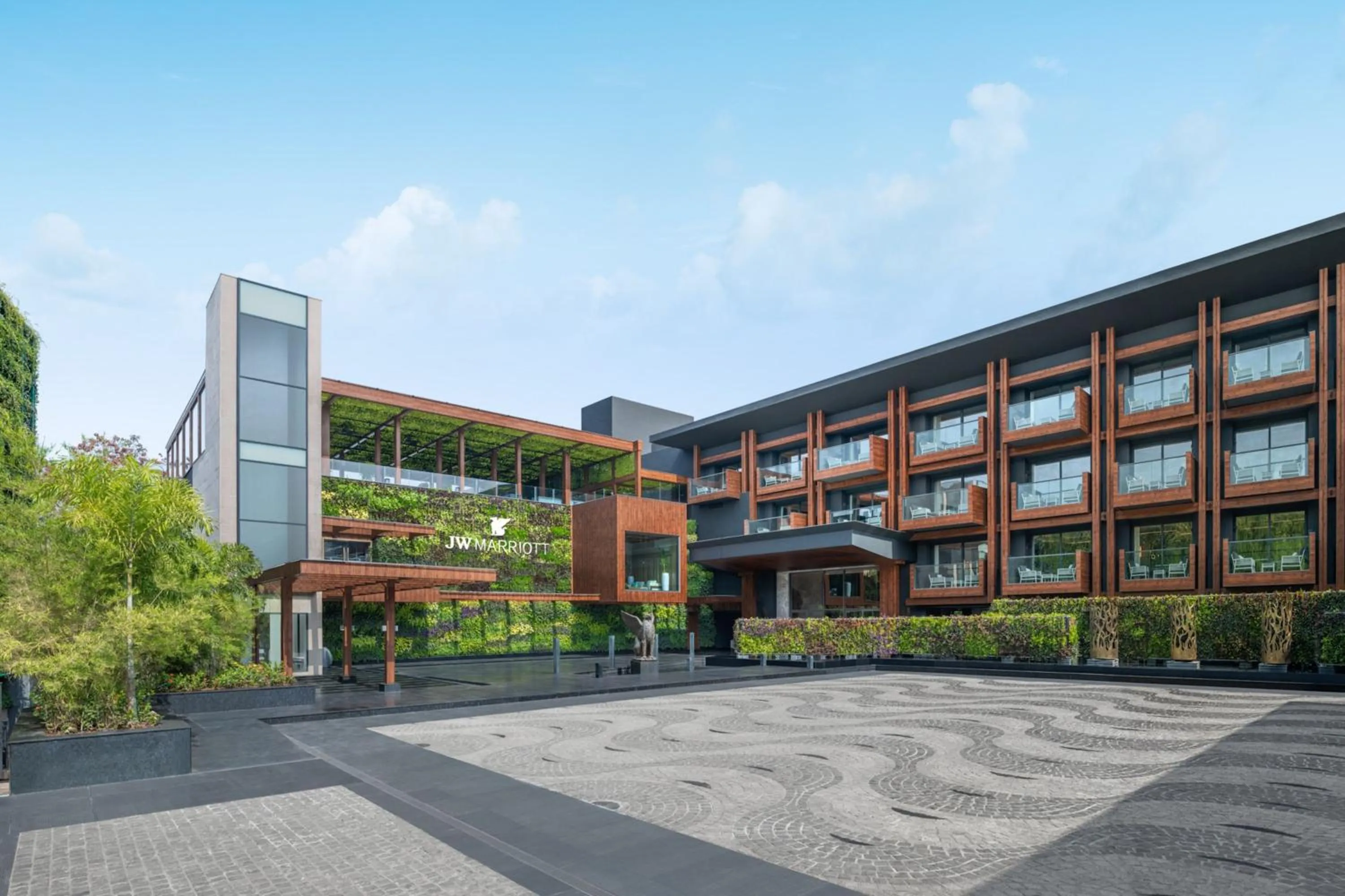 Property building in JW Marriott Goa