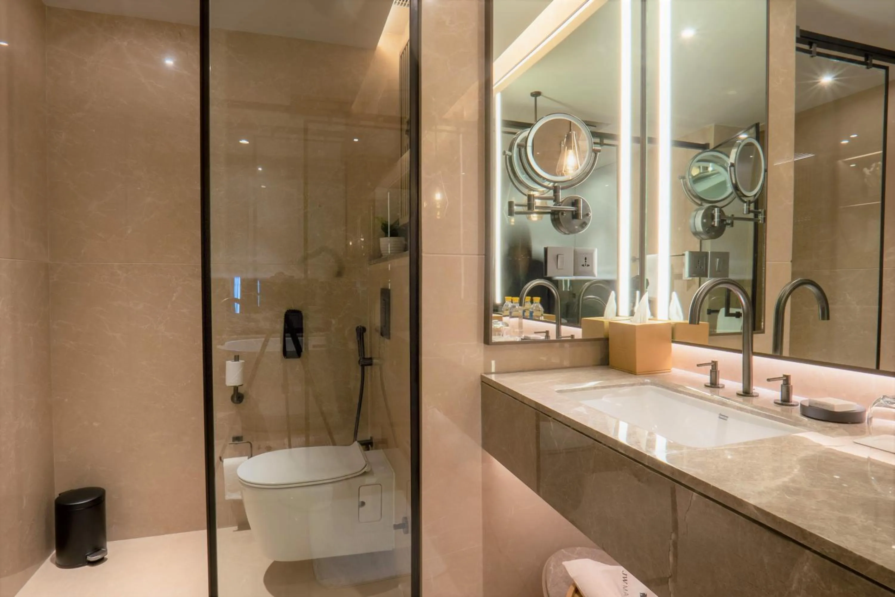 Toilet in JW Marriott Goa