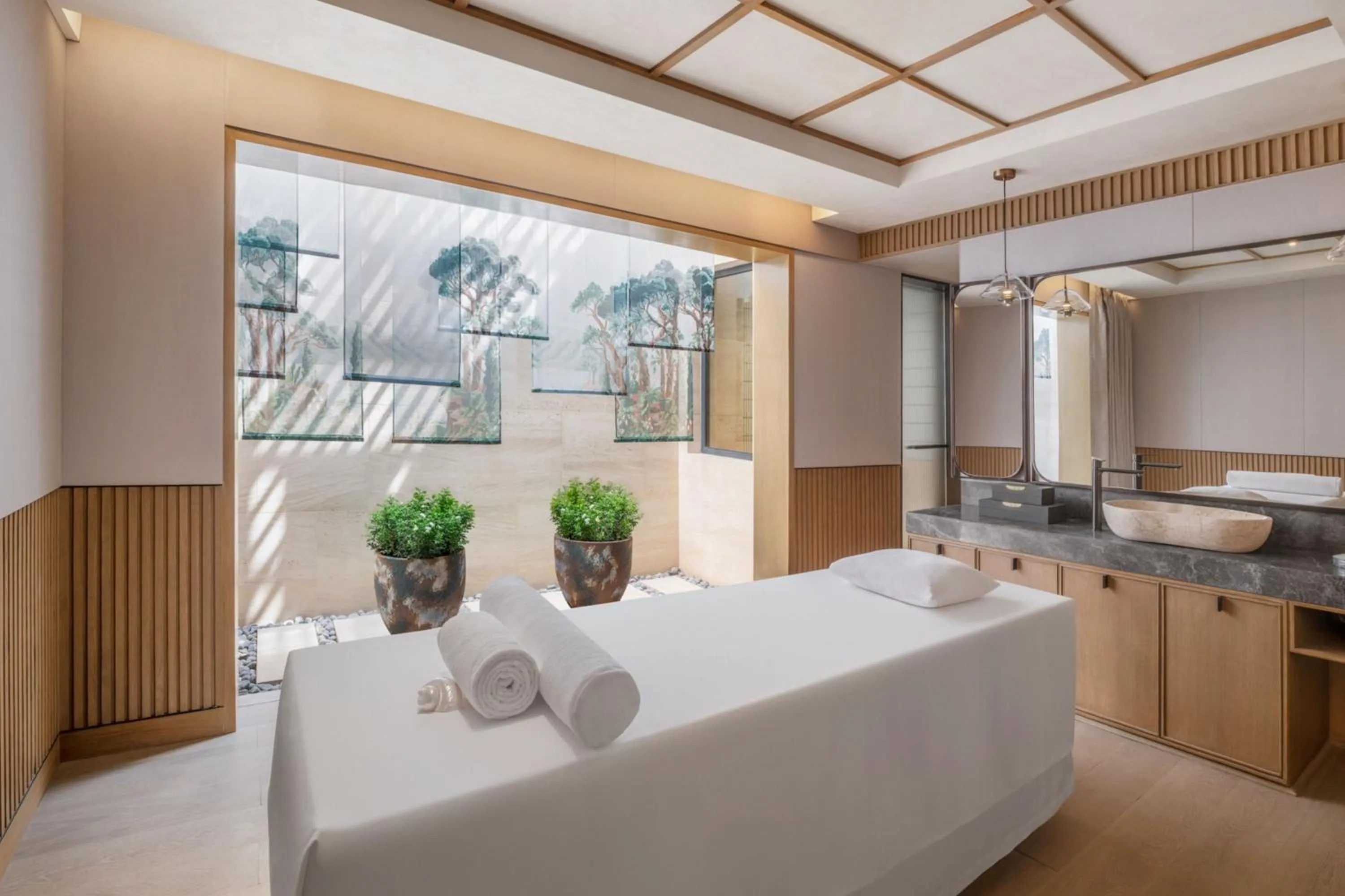 Spa and wellness centre/facilities, Bed in JW Marriott Goa