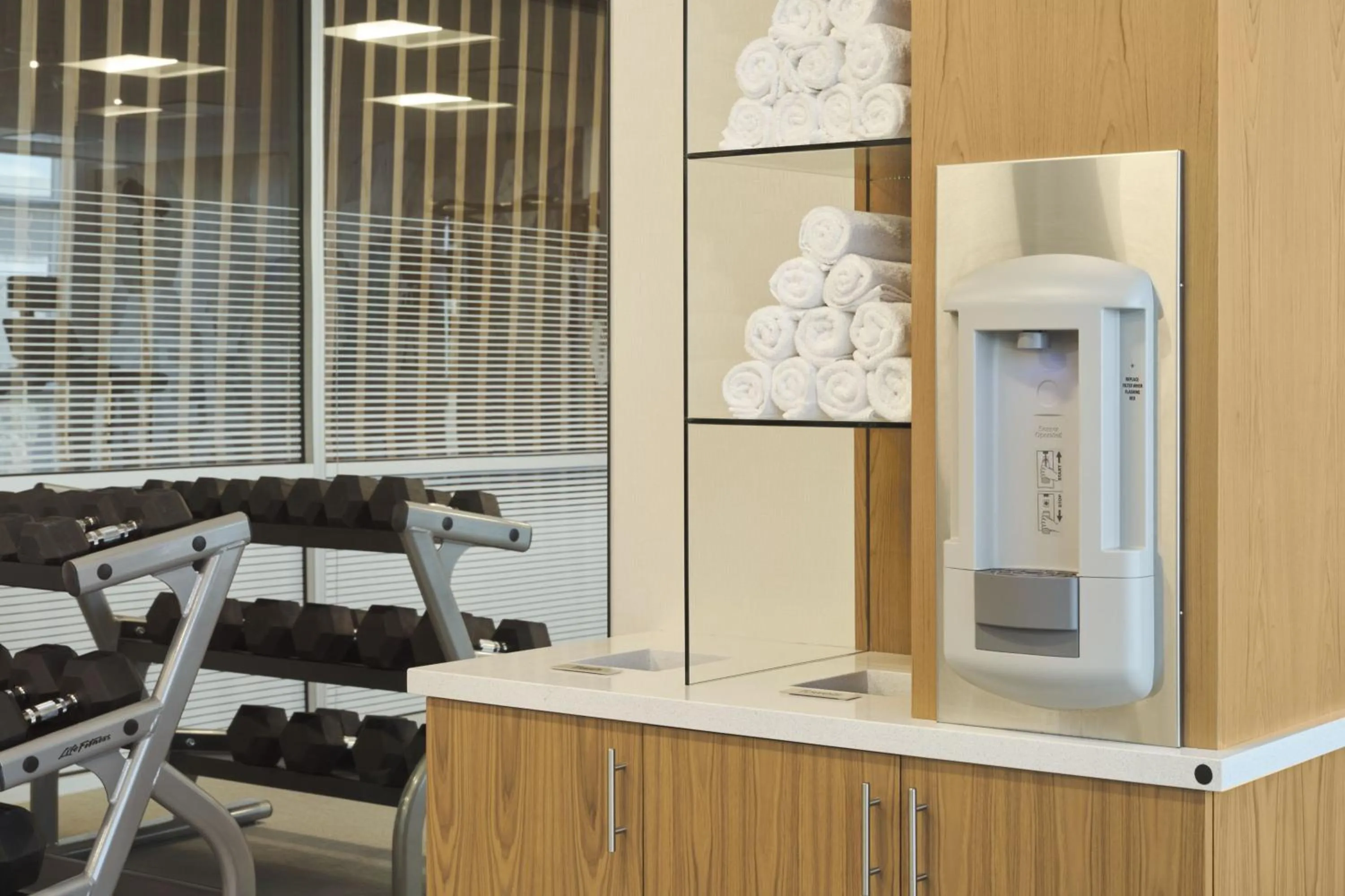 Fitness centre/facilities in SpringHill Suites by Marriott Las Vegas Airport