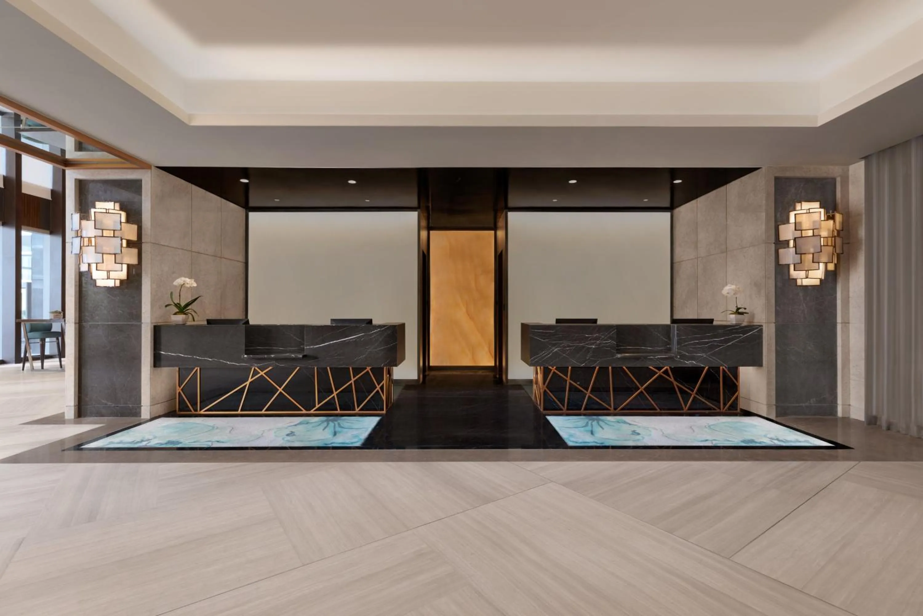 Lobby or reception in The Westin Manila
