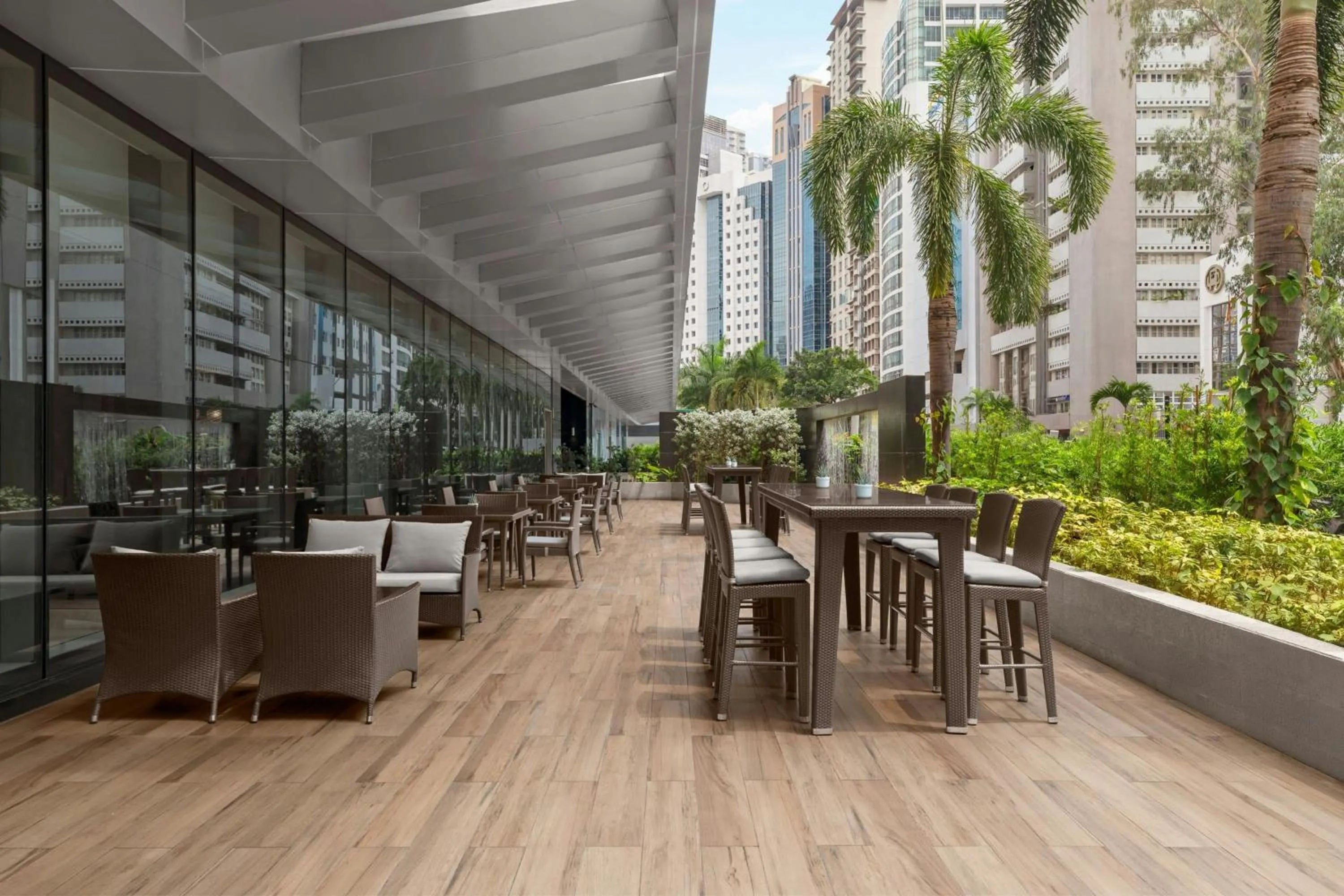 Lobby or reception in The Westin Manila