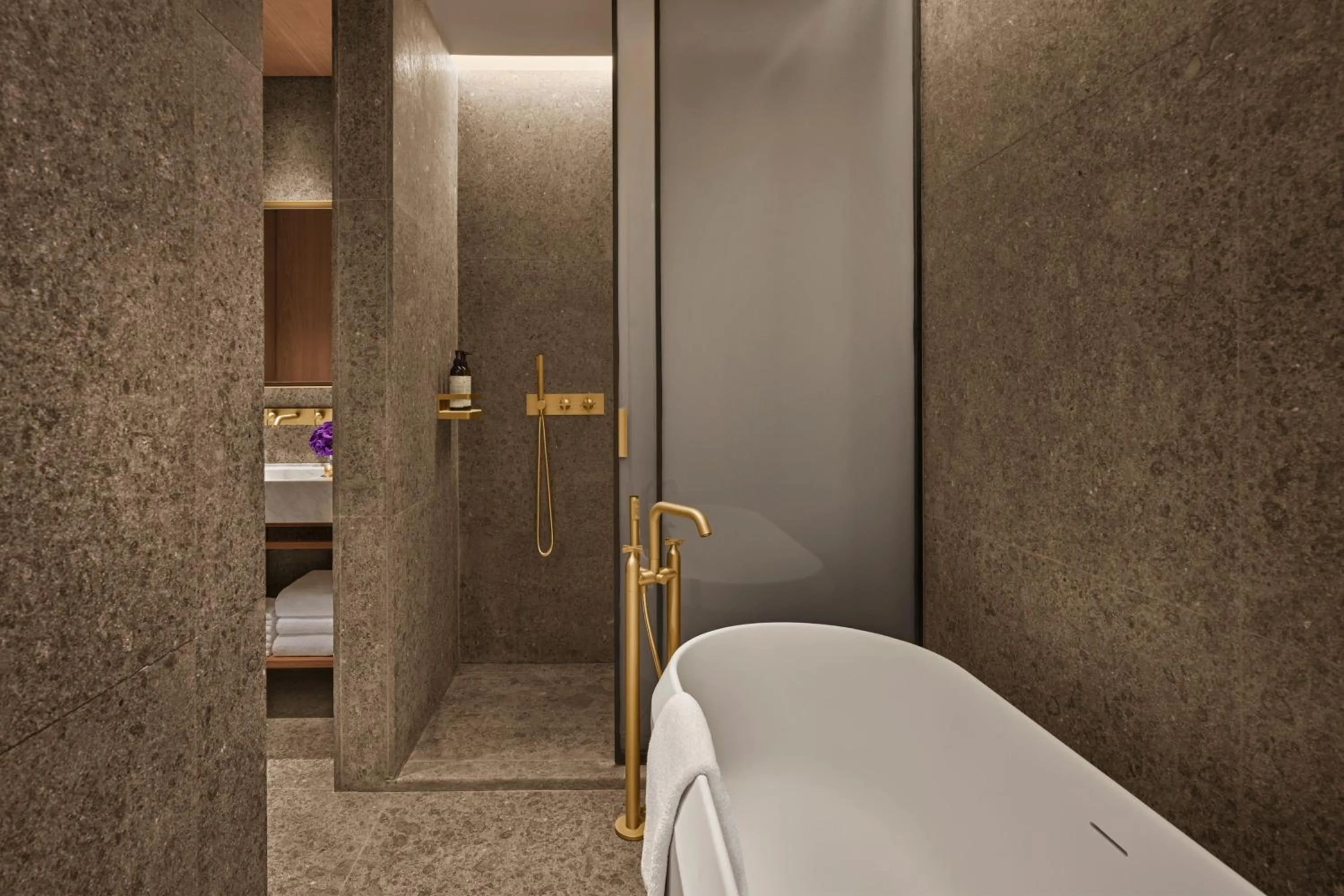 Bathroom in The Rome EDITION