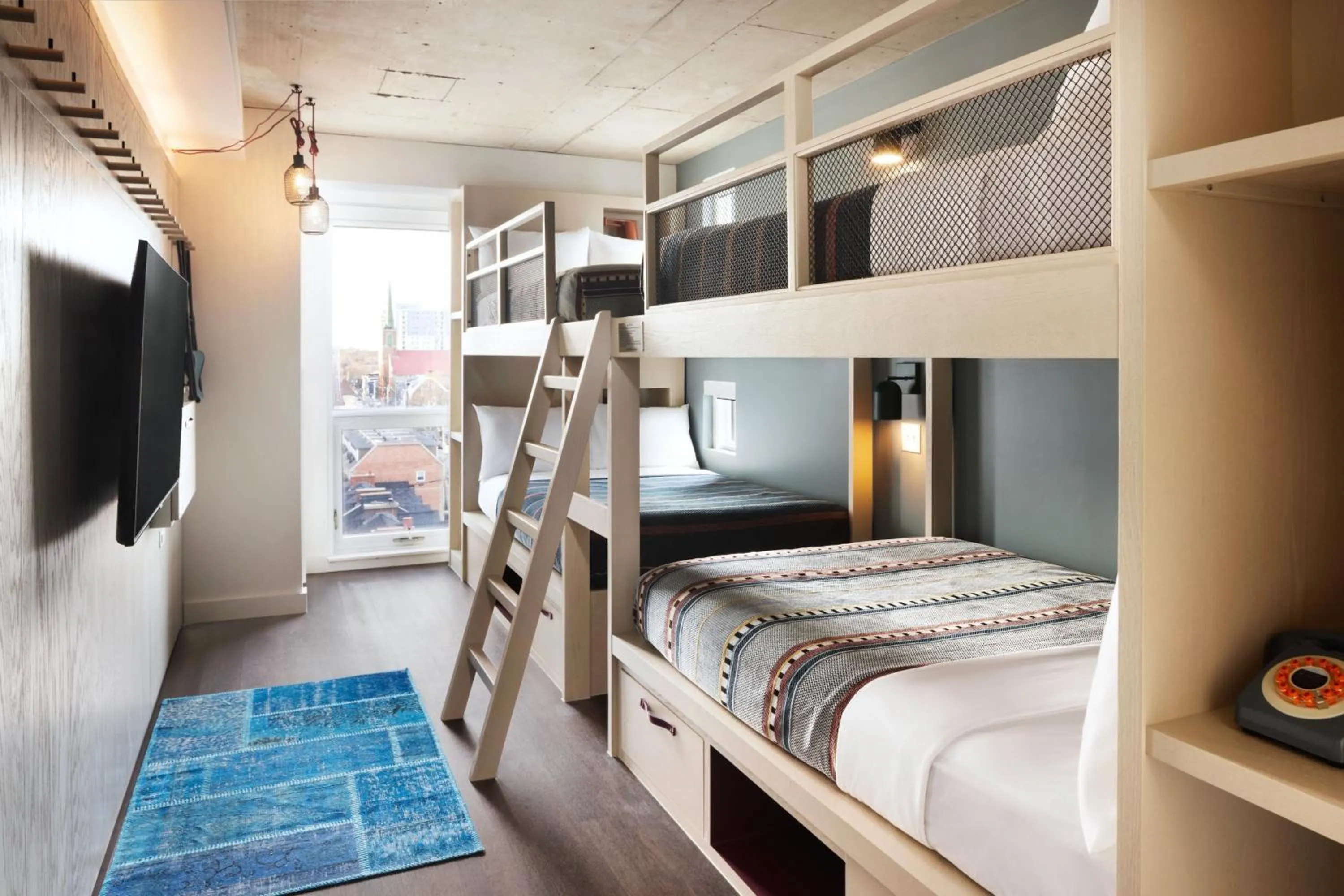 Photo of the whole room, Bed in Moxy Halifax Downtown