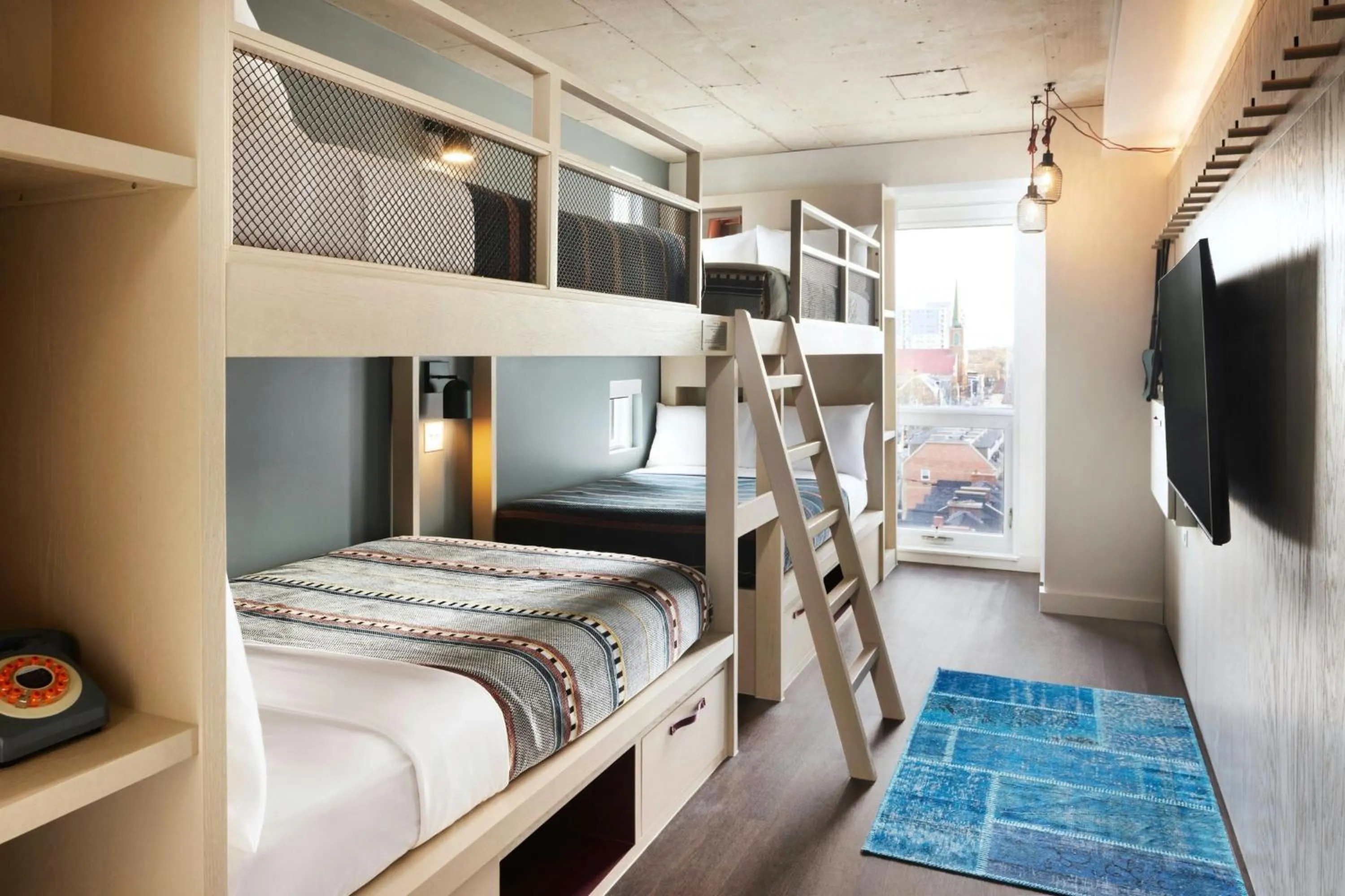 Photo of the whole room, Bed in Moxy Halifax Downtown