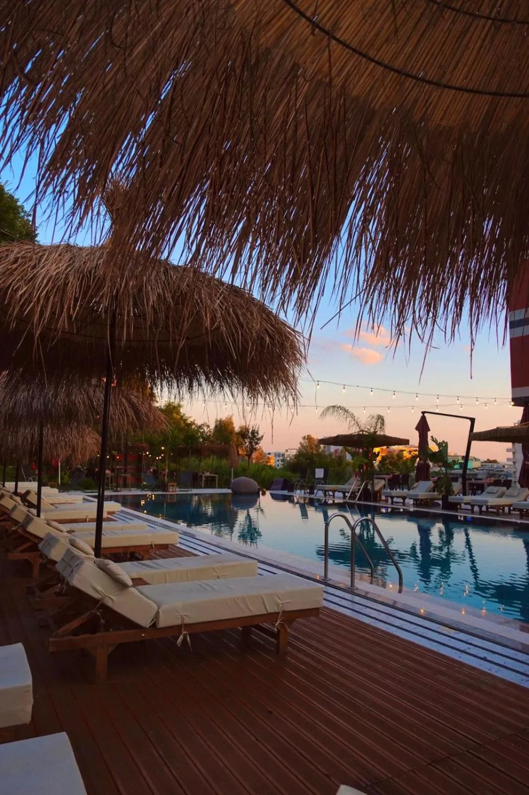 Pool view in Padel Olivia's Hill Resort