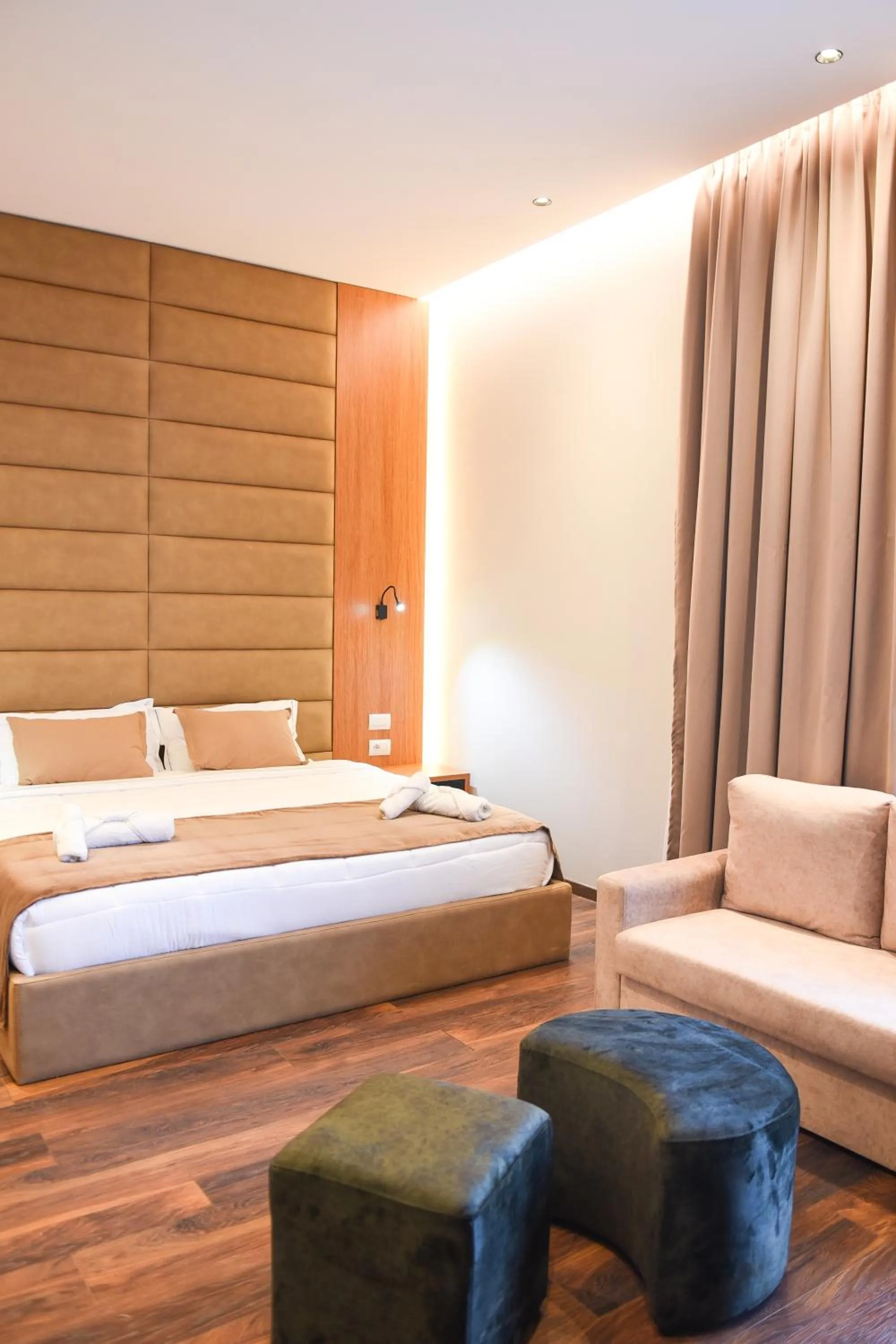 Bed in Padel Olivia's Hill Resort