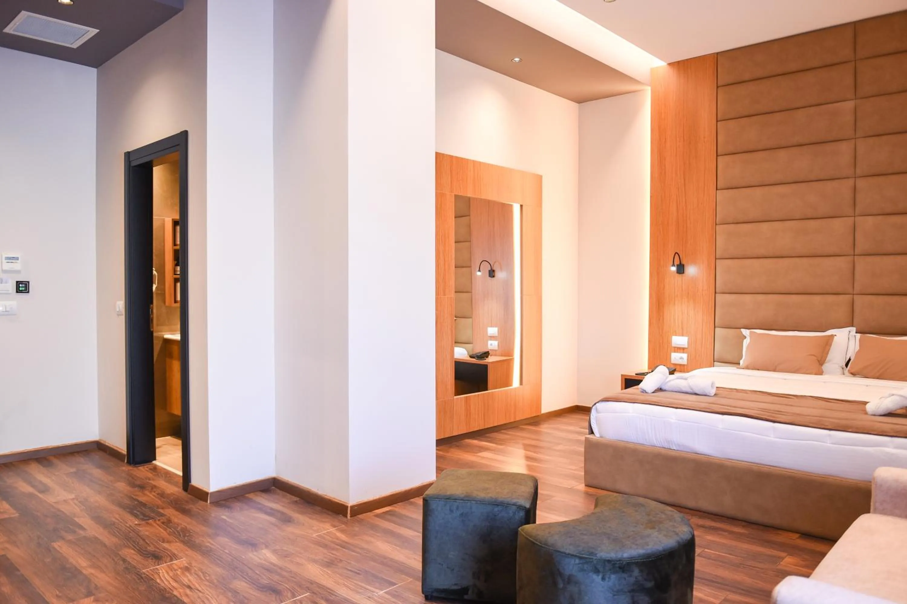 Bed in Padel Olivia's Hill Resort