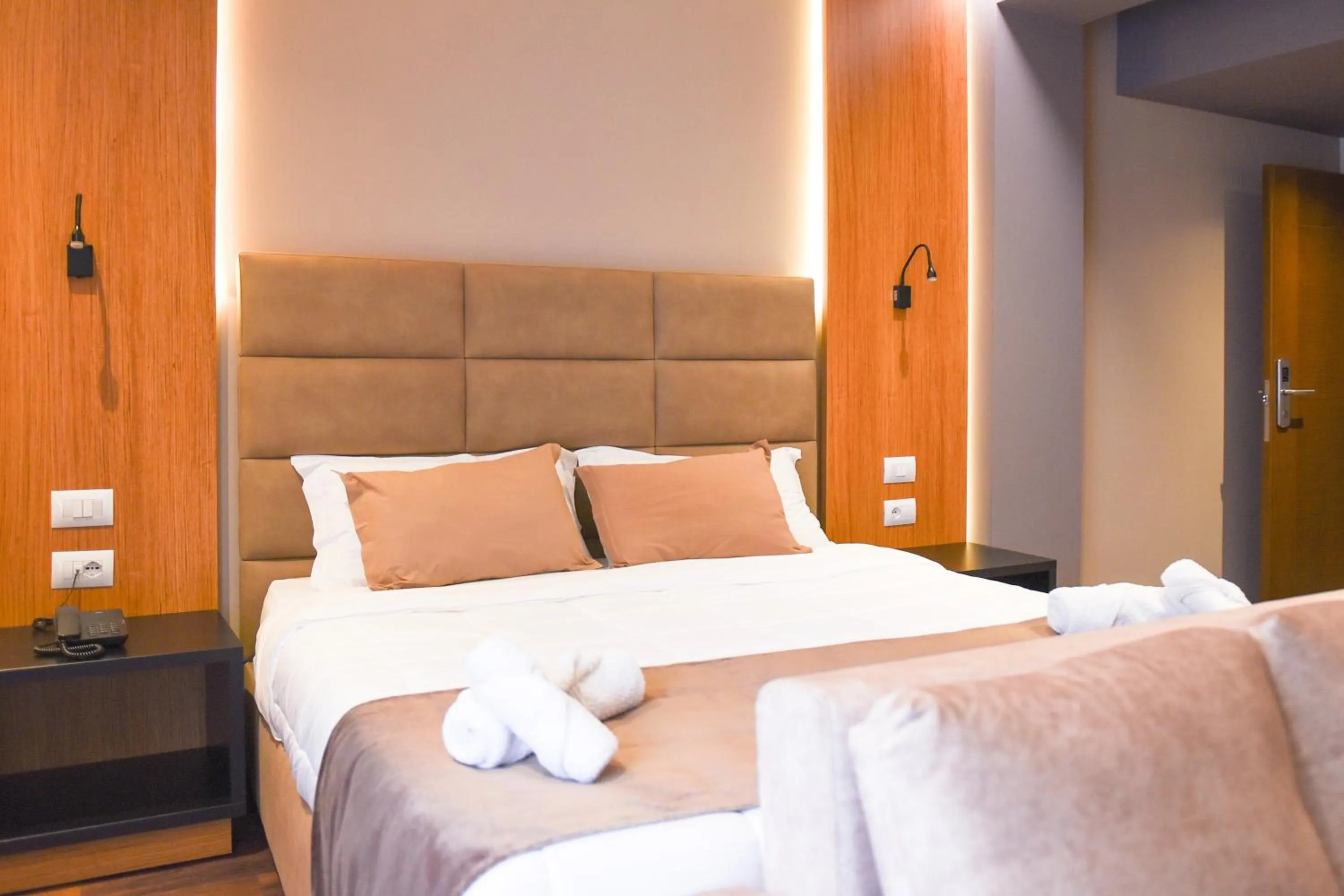 Bed in Padel Olivia's Hill Resort