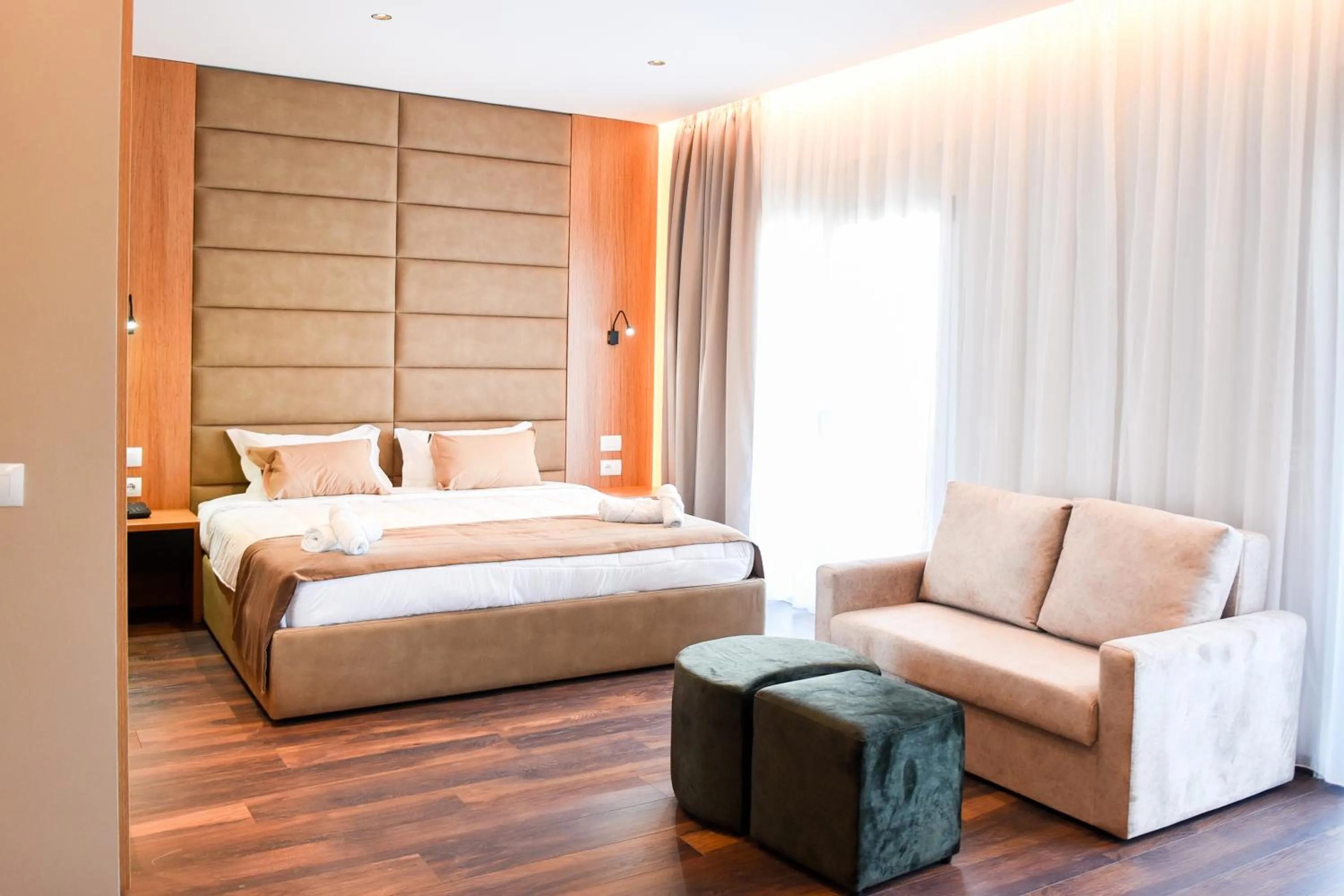 Bed in Padel Olivia's Hill Resort